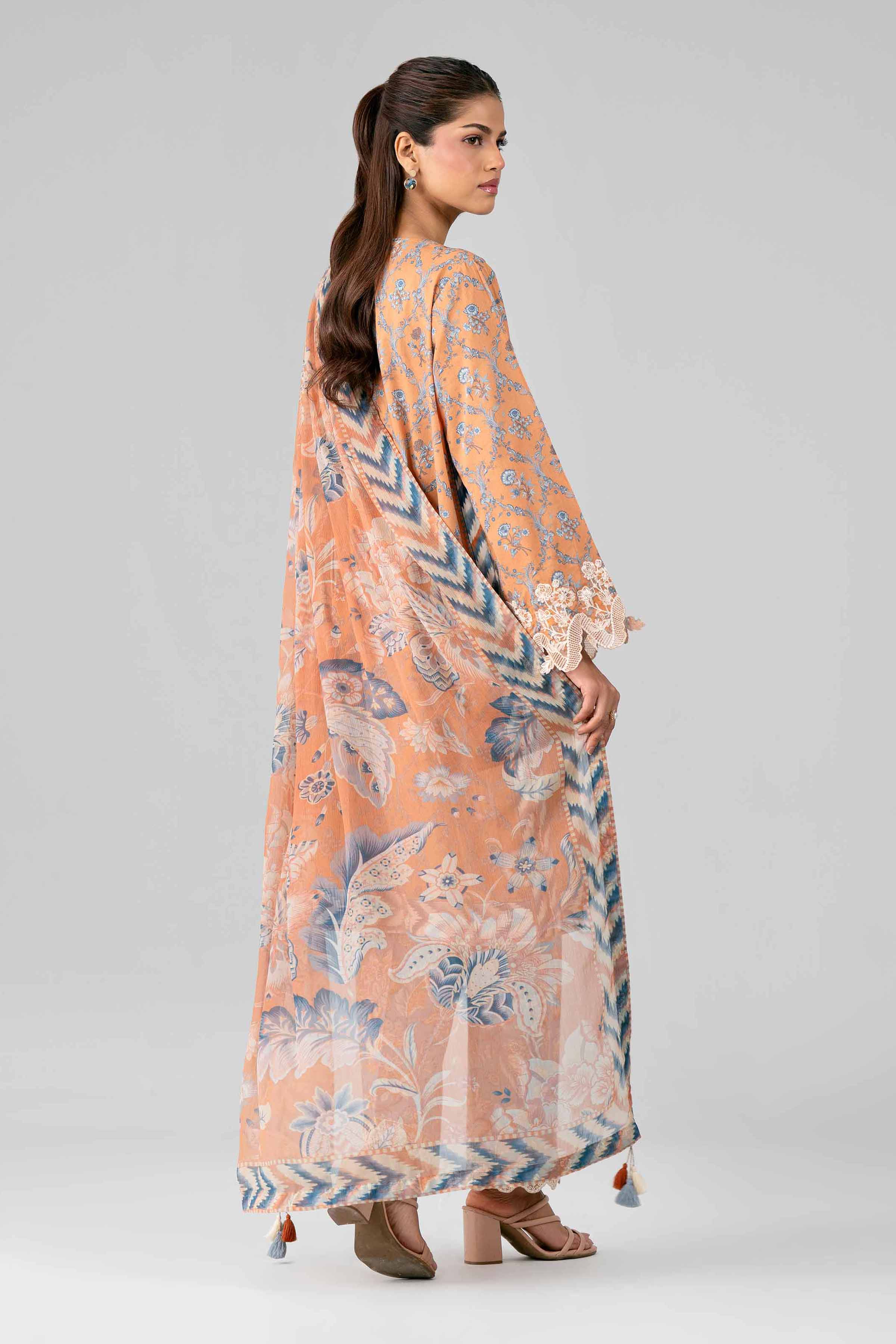 3 Piece - Digital Printed Embroidered Suit - 42601914 Nishat UAE Lawn 3PC Embroidered