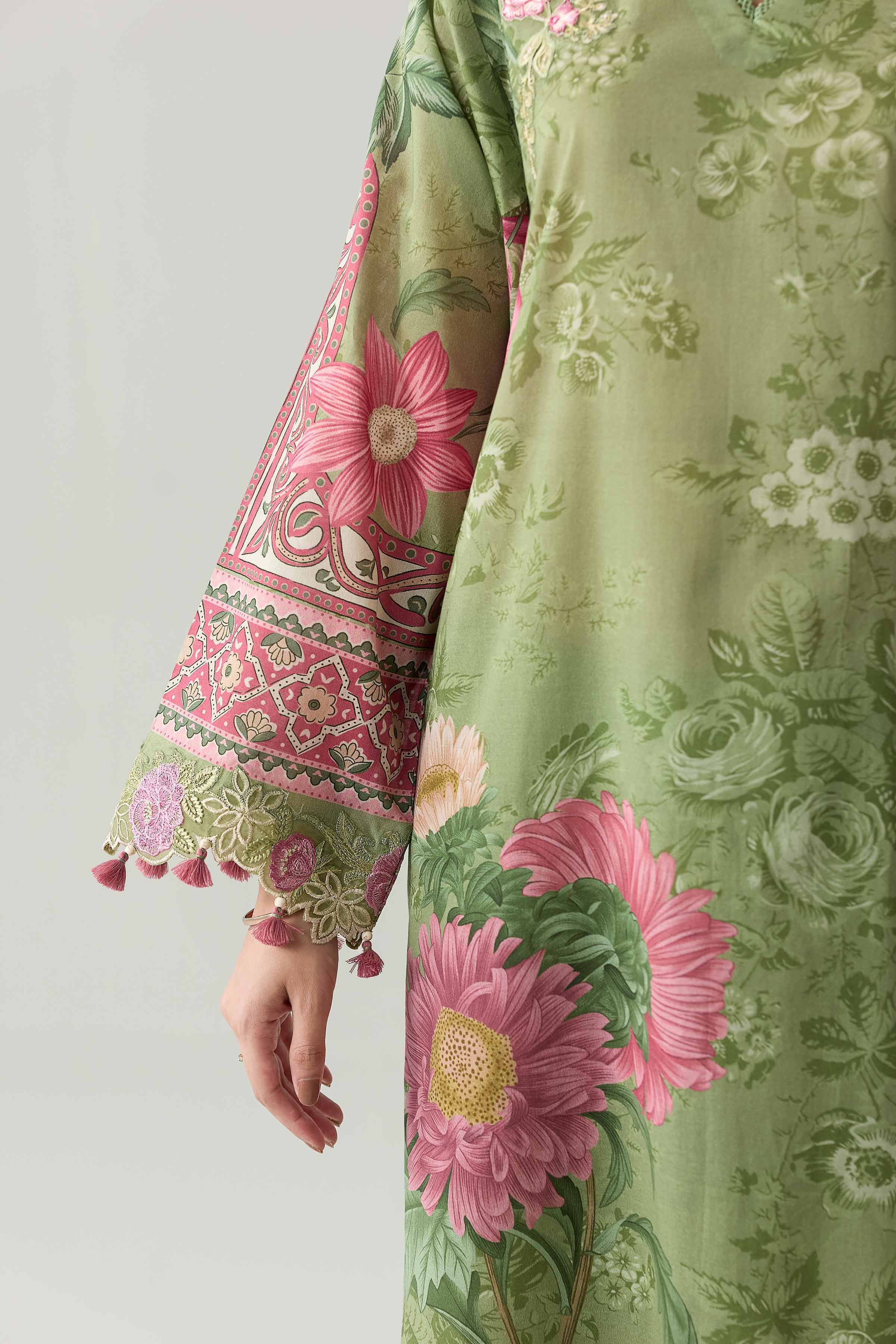 3 Piece - Digital Printed Embroidered Suit - 42602096 for Women - Unstitched Collection | Shop Online