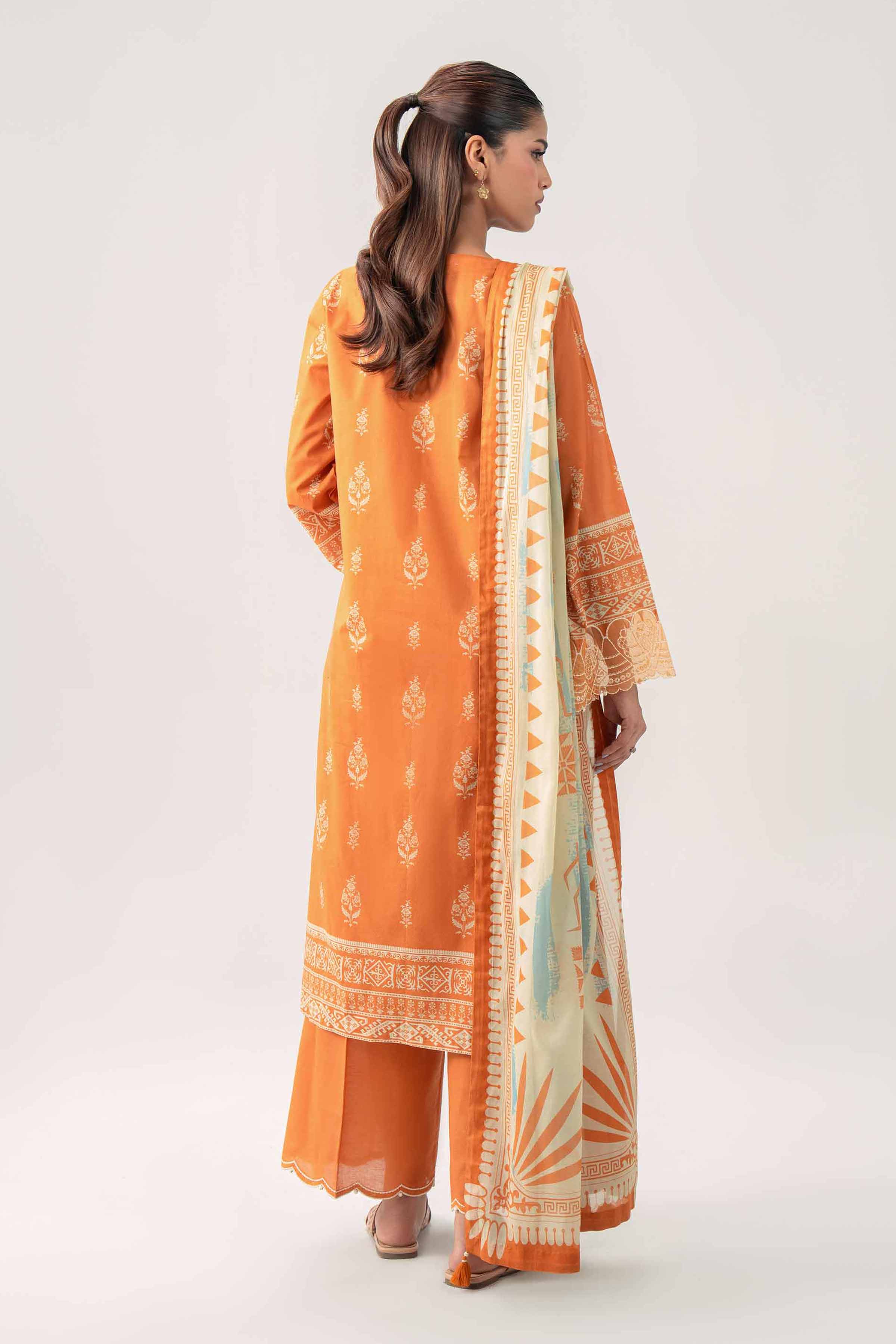 3 Piece - Digital Printed Embroidered Suit - 42602102 for Women - Unstitched Collection | Shop Online