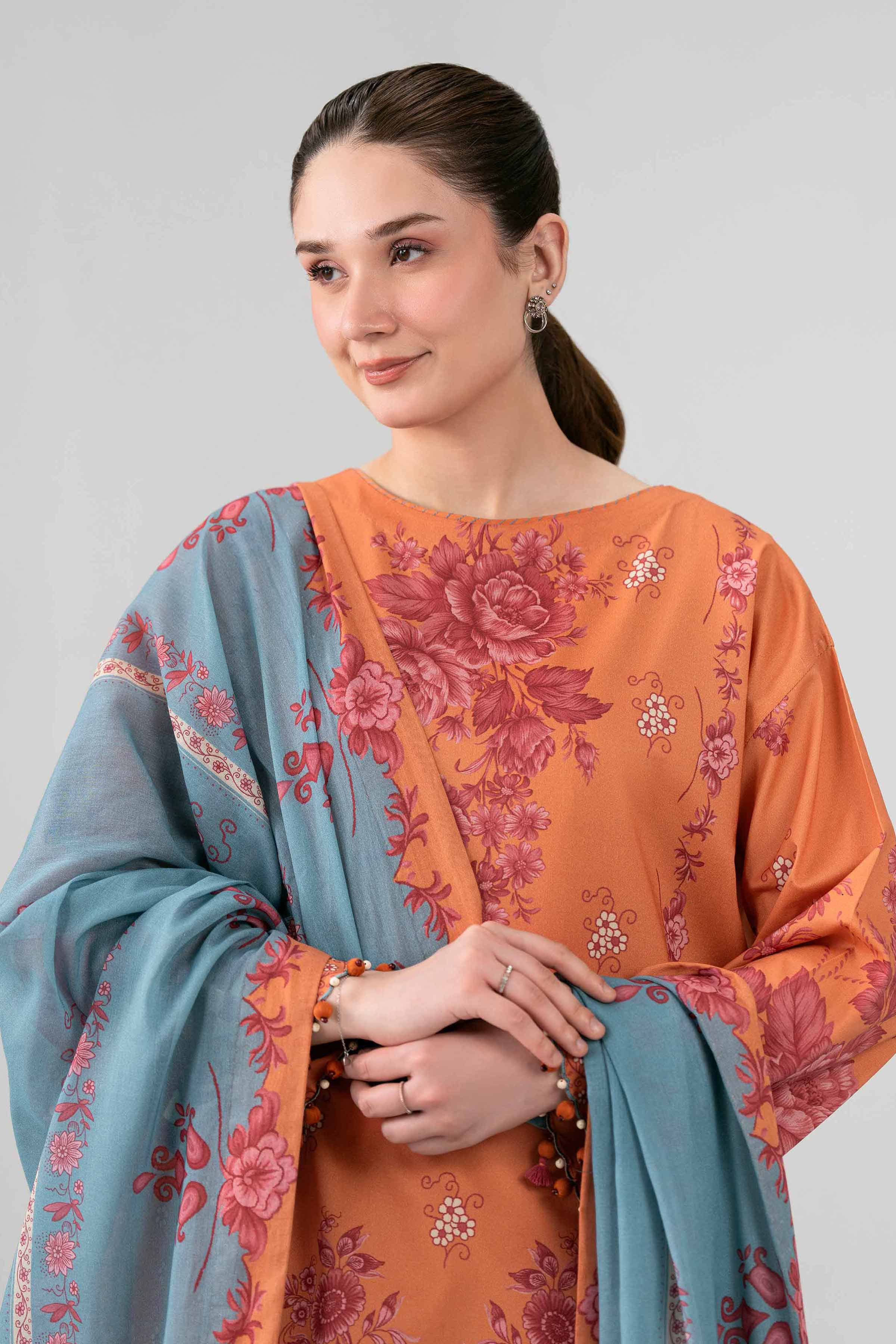 3 Piece - Digital Printed Suit - 42602109 for Women - Unstitched Collection | Shop Online