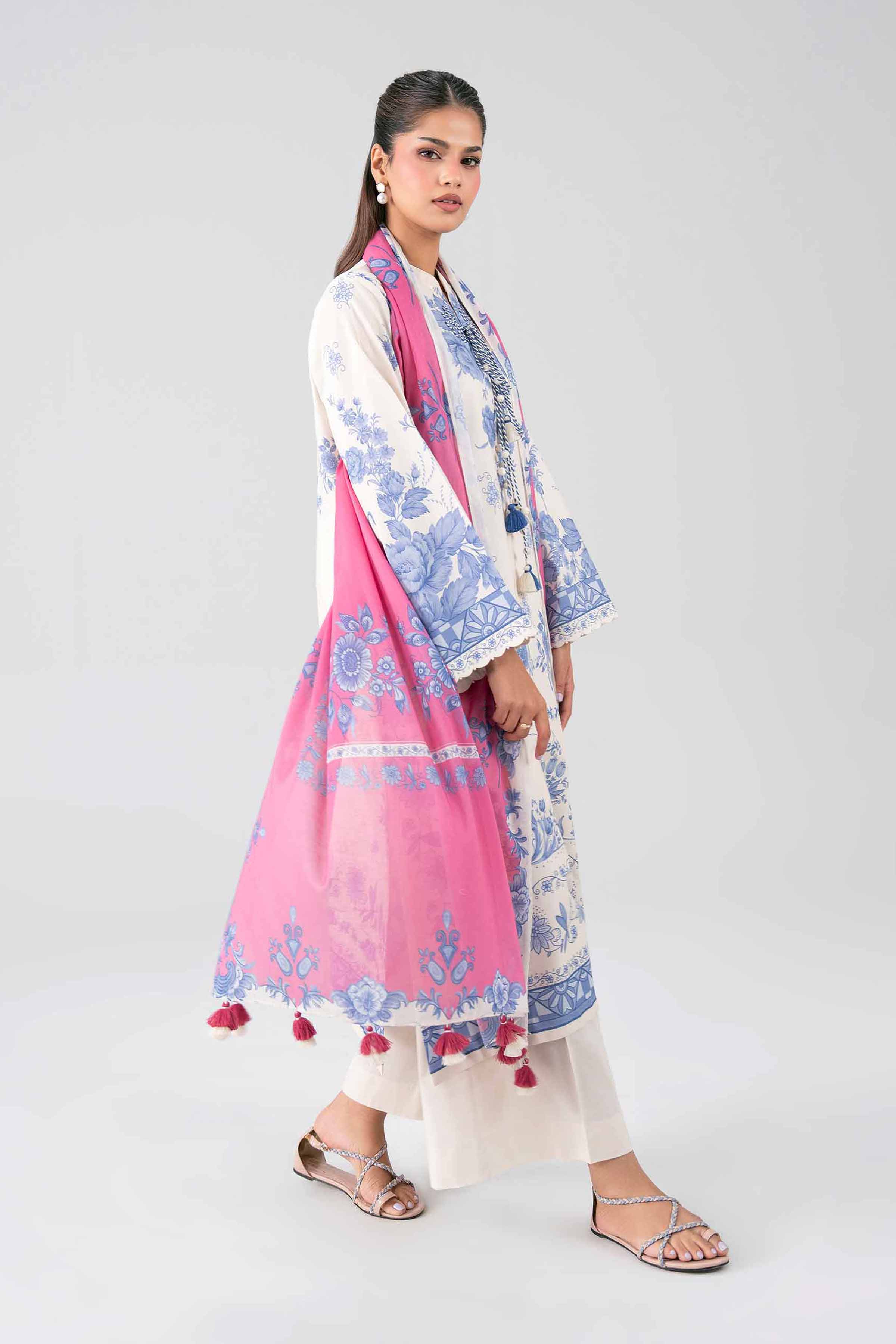 3 Piece - Digital Printed Suit - 42602111 for Women - Unstitched Collection | Shop Online