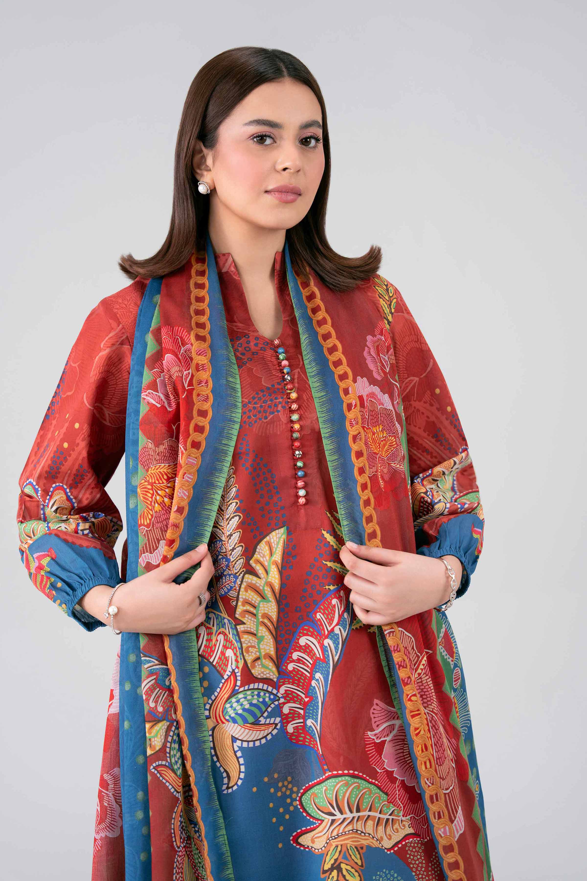 3 Piece - Digital Printed Suit - 42602112 for Women - Unstitched Collection | Shop Online