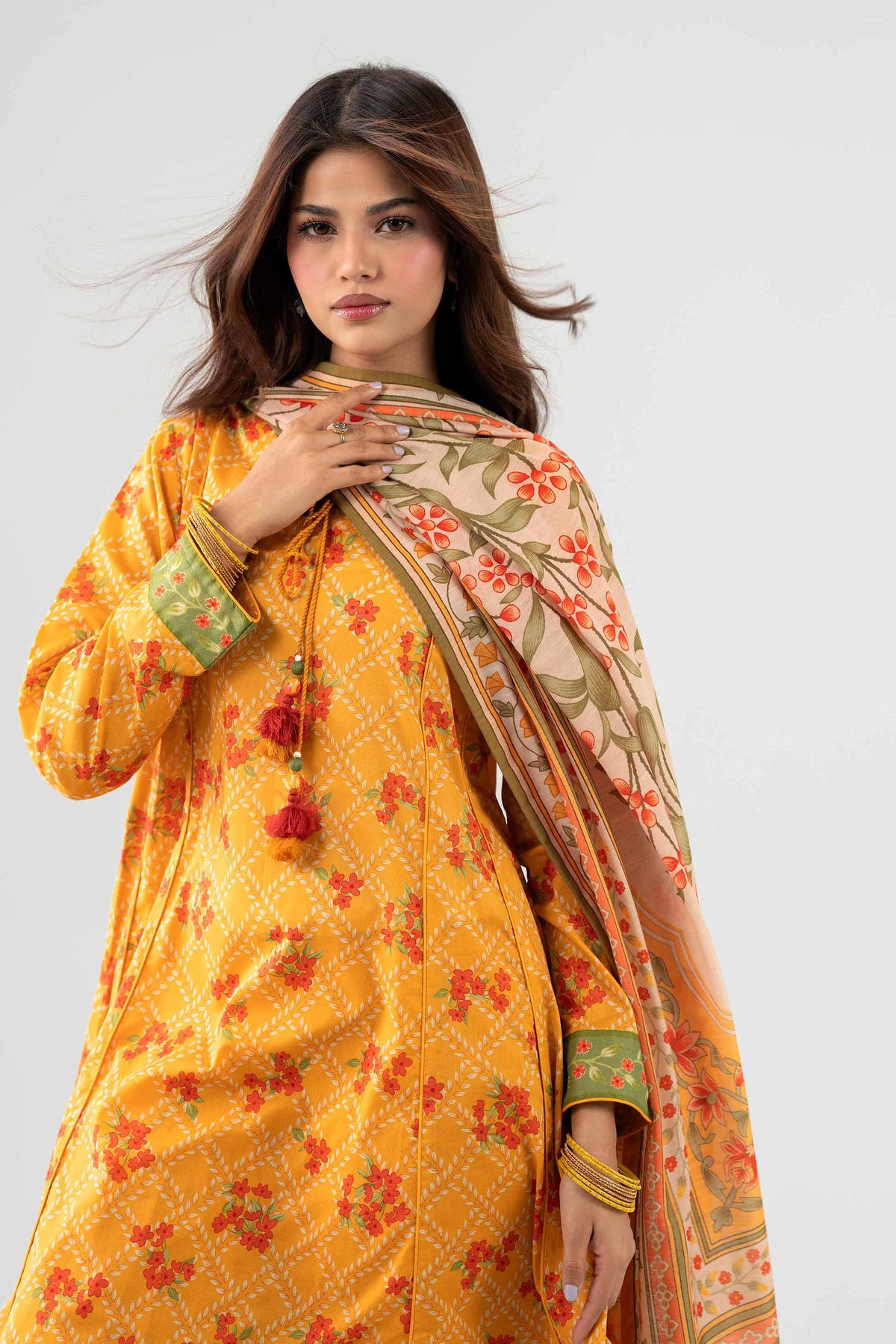 3 Piece - Digital Printed Suit - 42602115