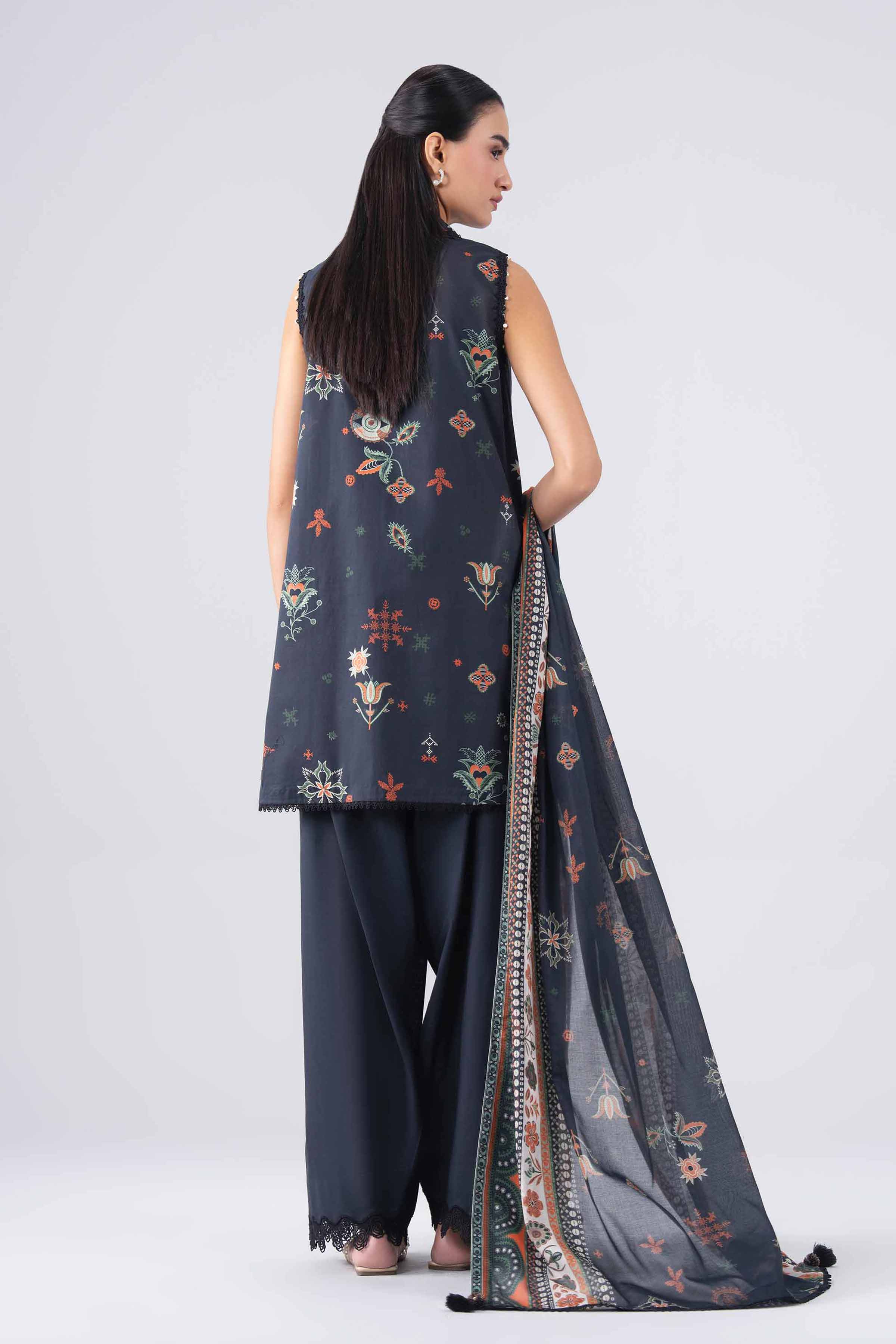 3 Piece - Printed Suit - 42602125 for Women - Unstitched Collection | Shop Online
