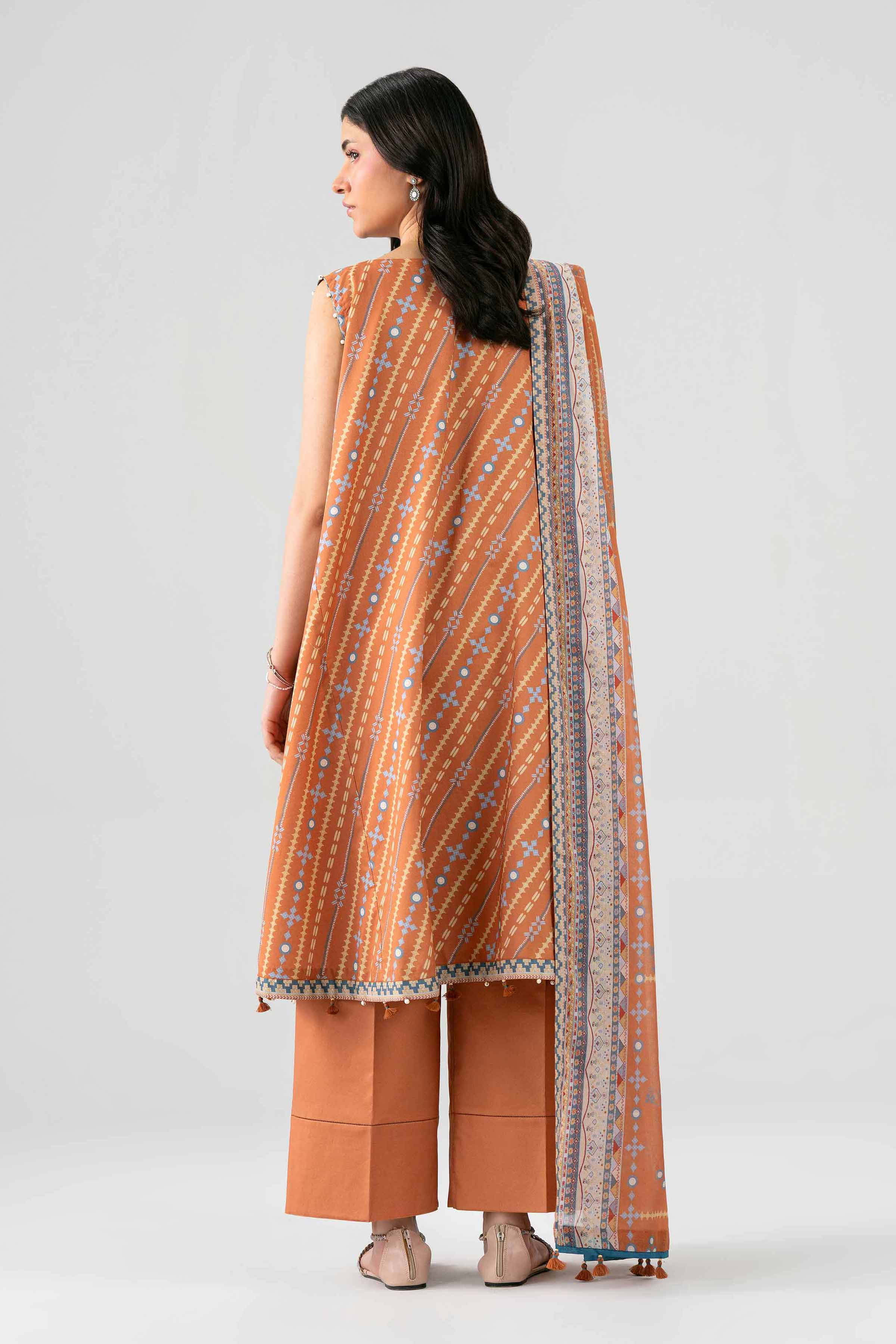 3 Piece - Printed Suit - 42602128 for Women - Unstitched Collection | Shop Online