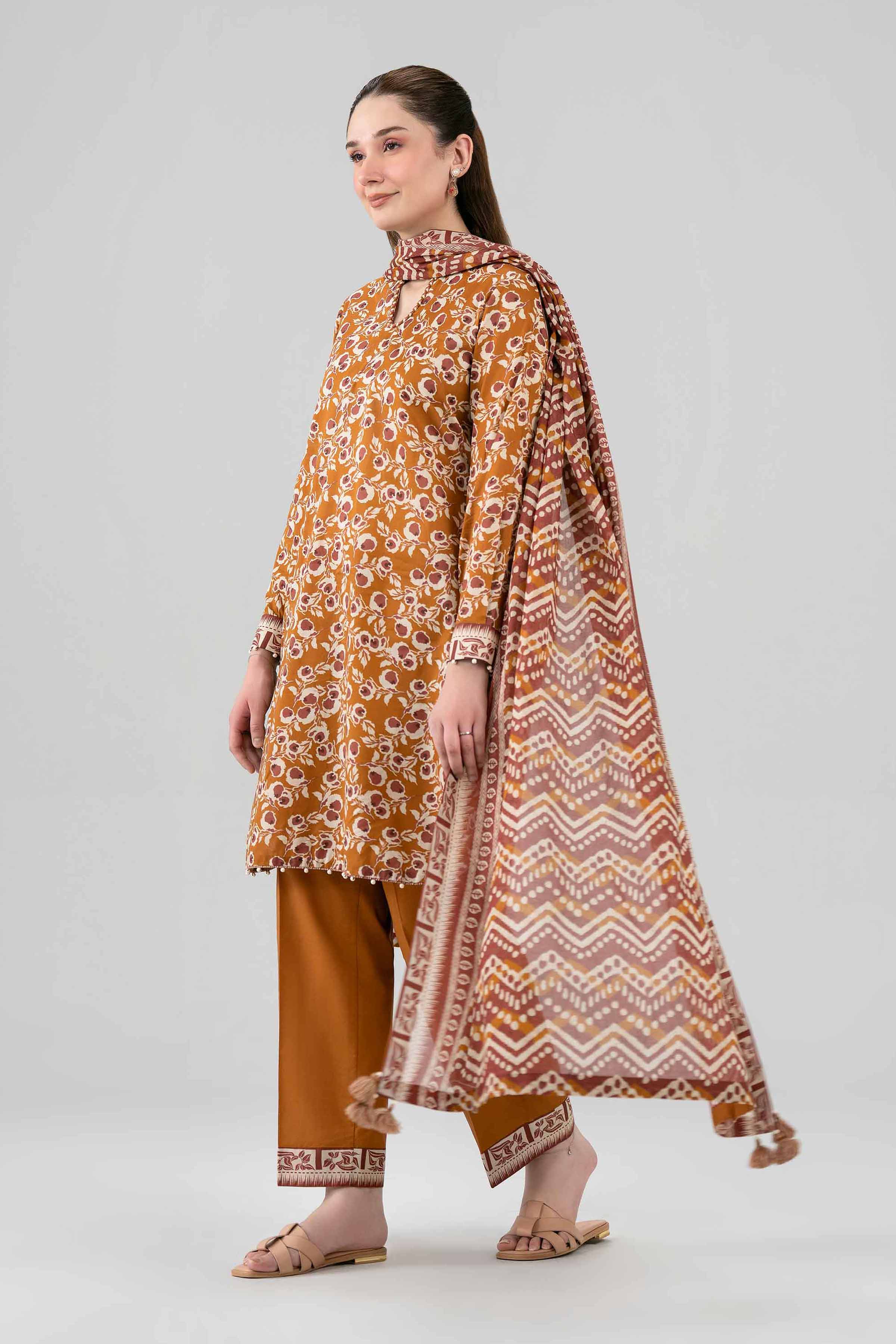 3 Piece - Printed Suit - 42602131 for Women - Unstitched Collection | Shop Online