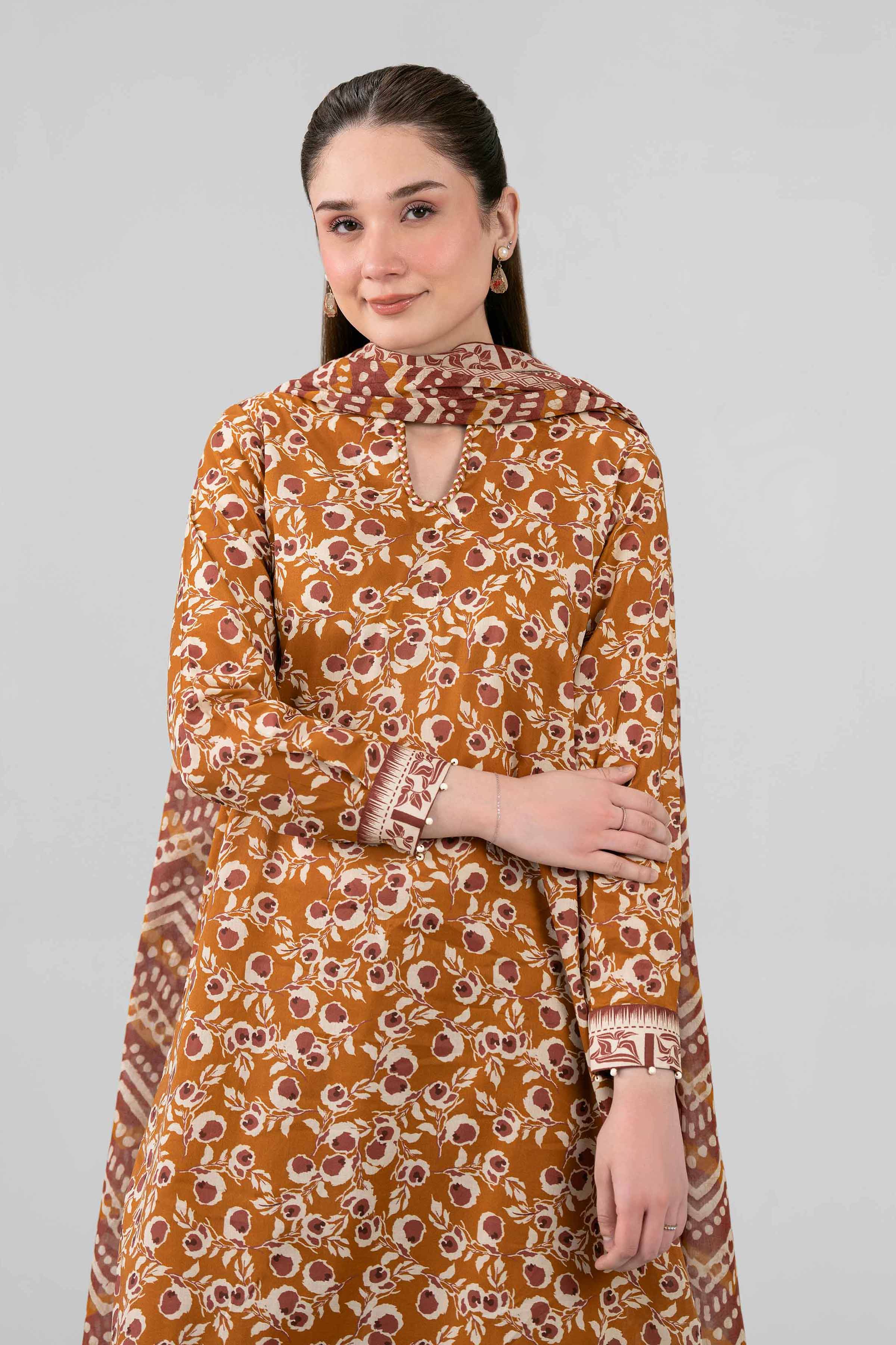3 Piece - Printed Suit - 42602131 for Women - Unstitched Collection | Shop Online