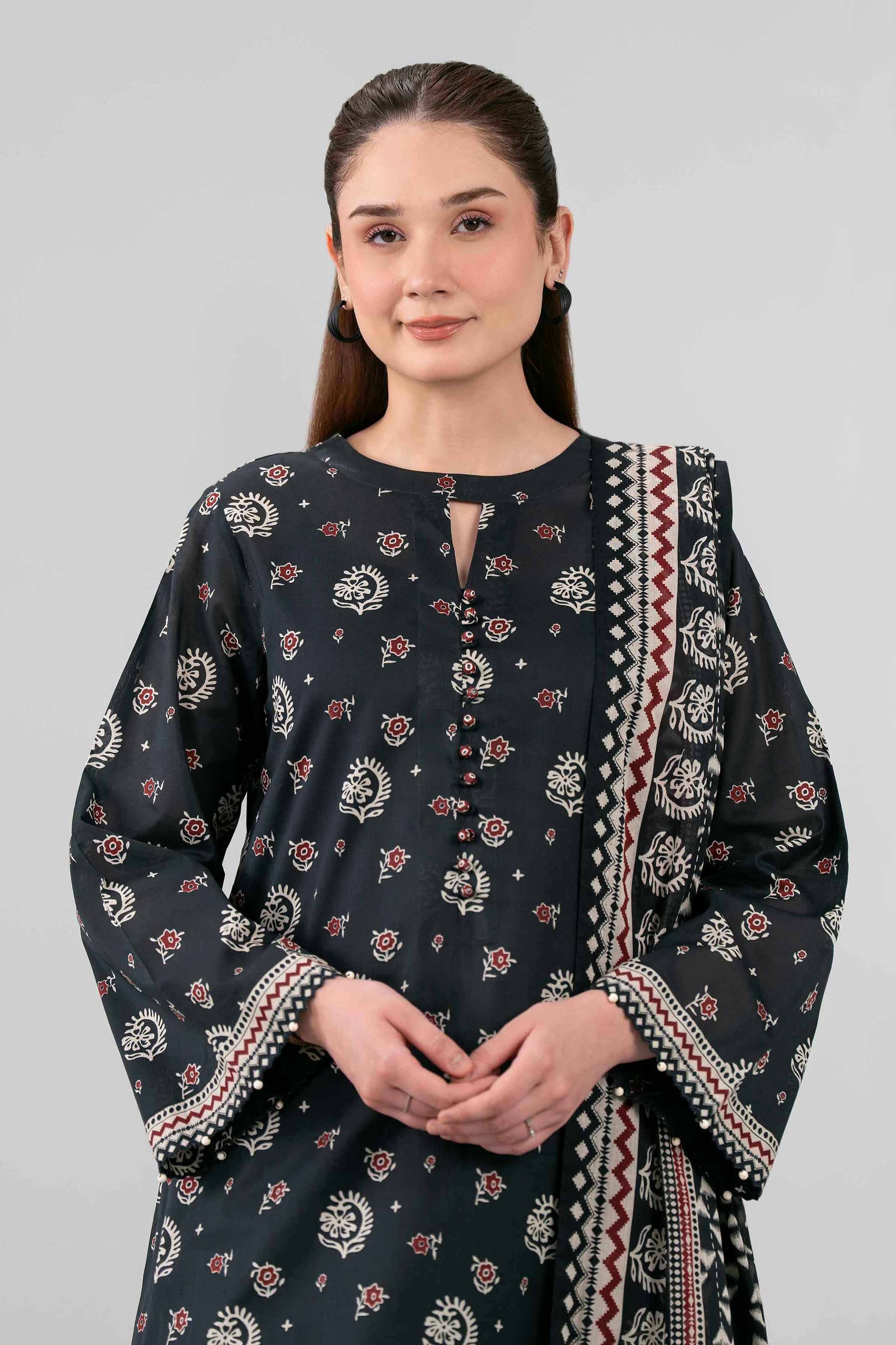 3 Piece - Printed Suit - 42602132 for Women - Unstitched Collection | Shop Online