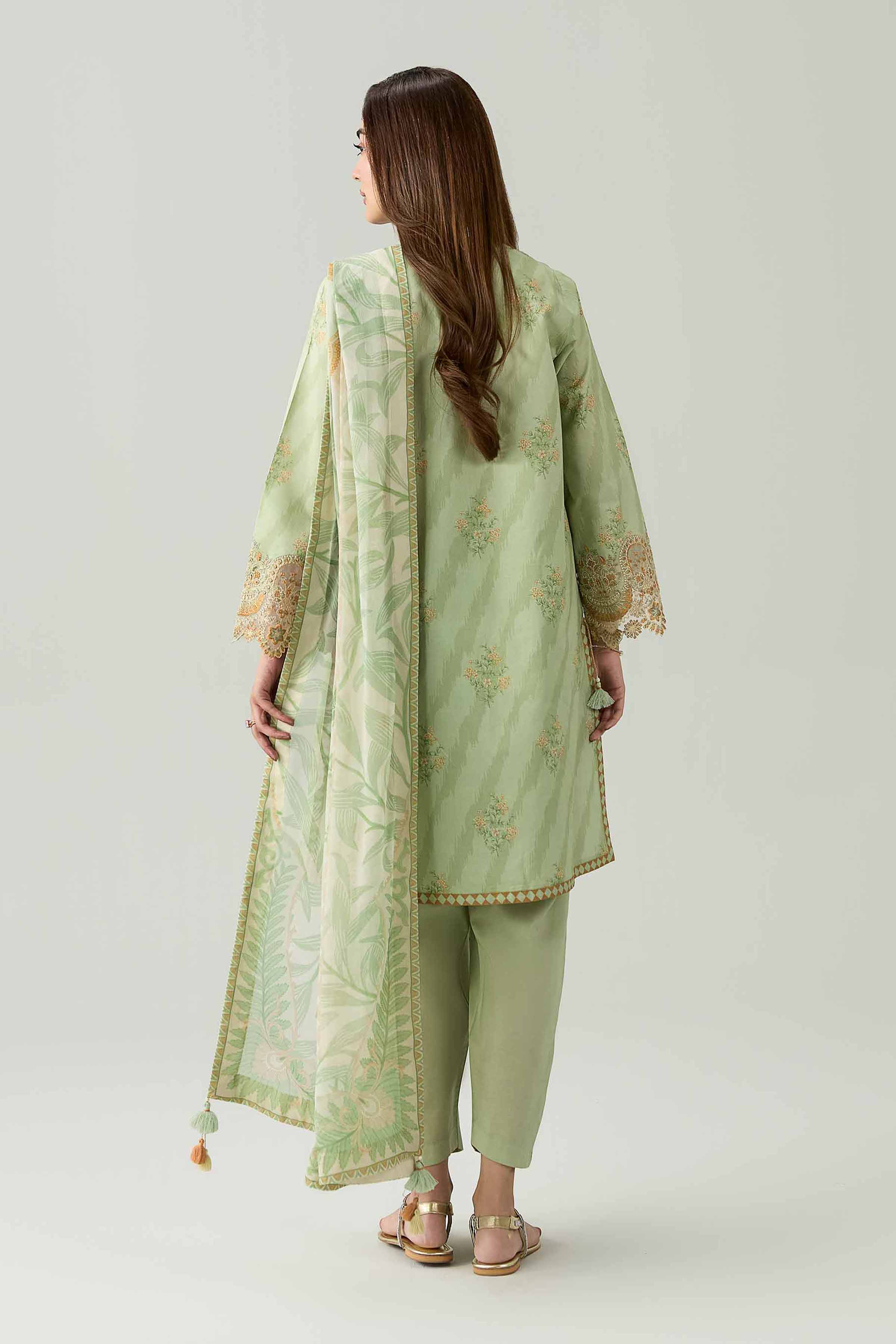 3 Piece - Digital Printed Embroidered Suit - 42602164 for Women - Unstitched Collection | Shop Online