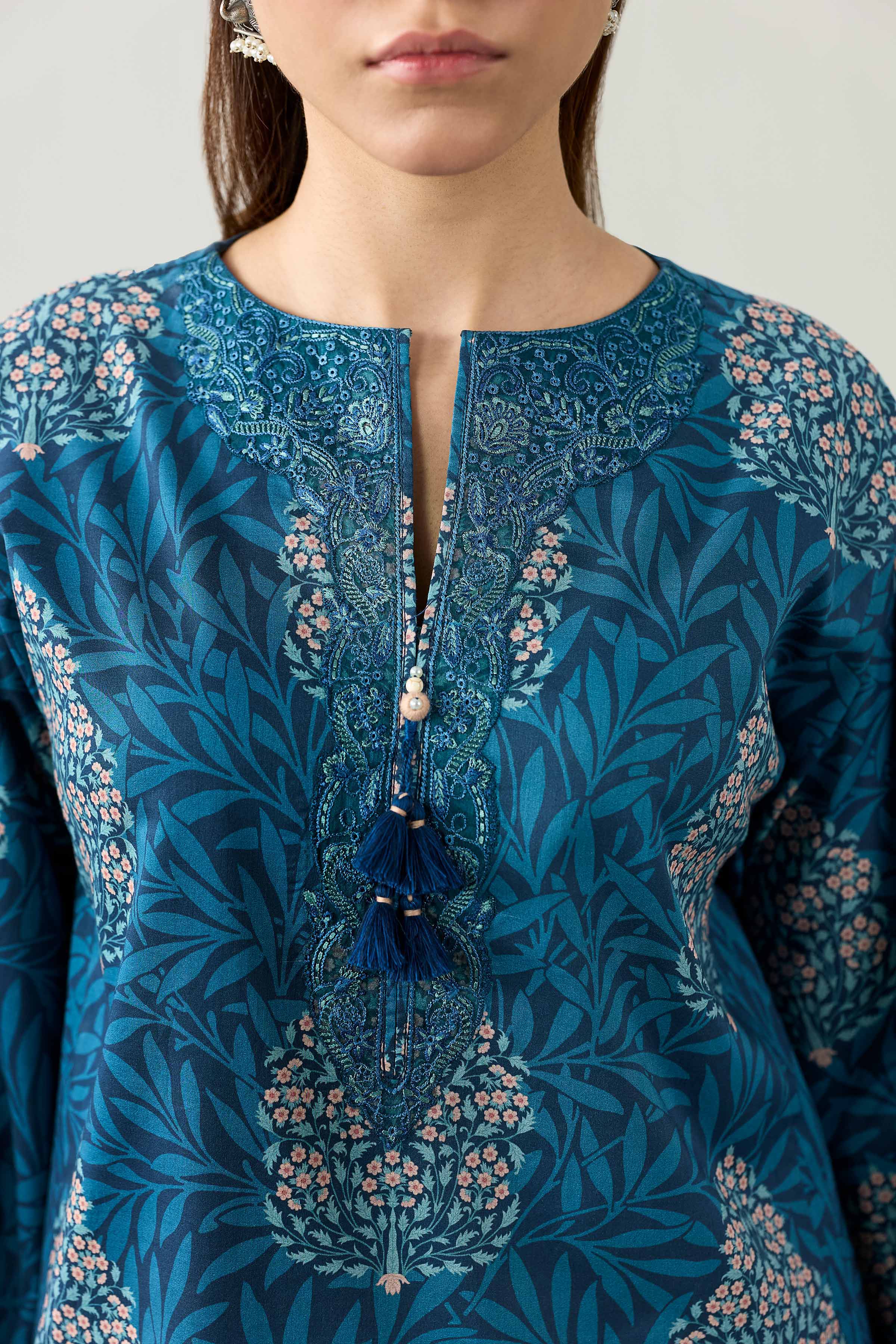 3 Piece - Digital Printed Embroidered Suit - 42602166 for Women - Unstitched Collection | Shop Online