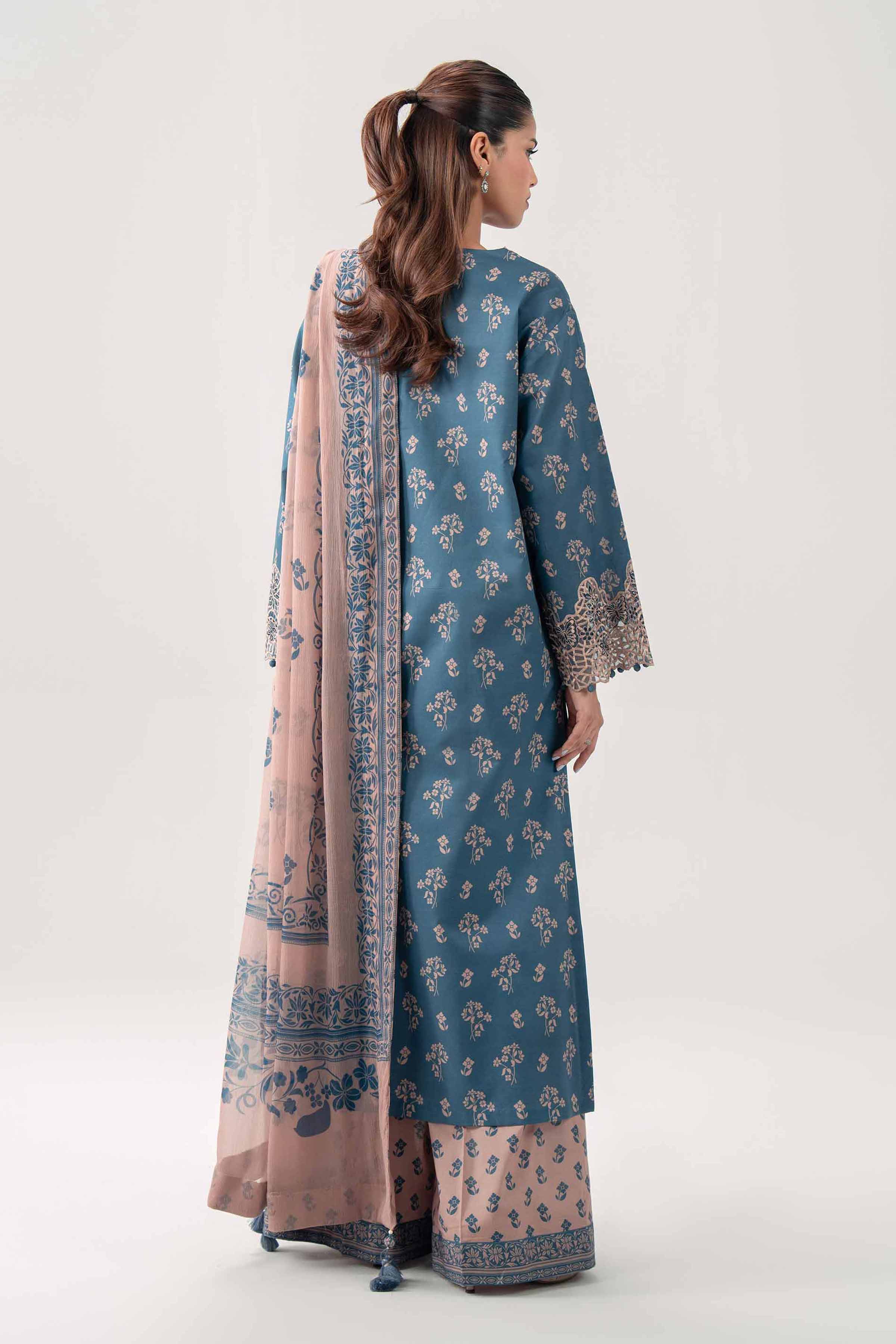 3 Piece - Digital Printed Embroidered Suit - 42602181 for Women - Unstitched Collection | Shop Online