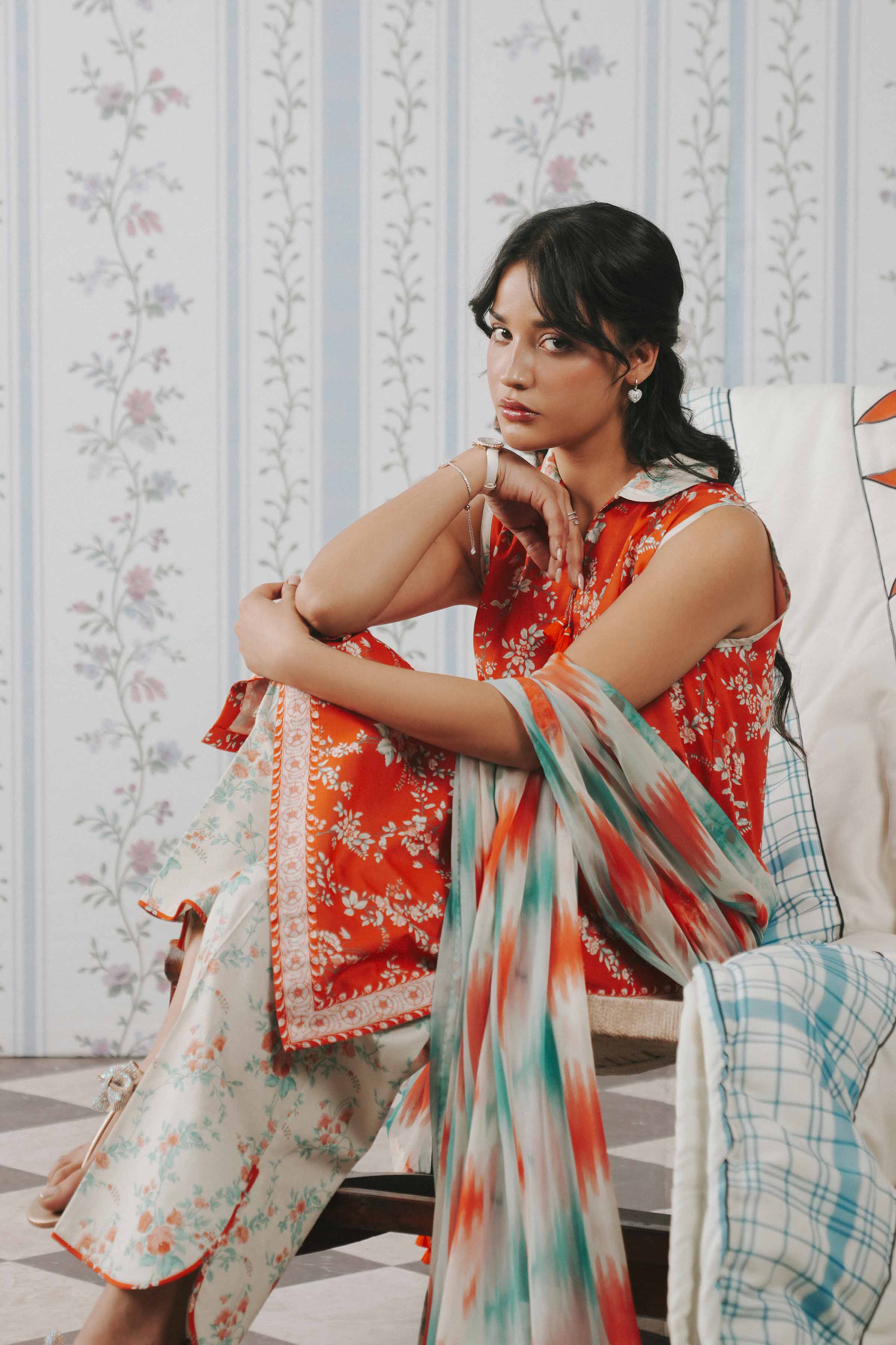 3 Piece - Digital Printed Suit - 42602185 for Women - Unstitched Collection | Shop Online