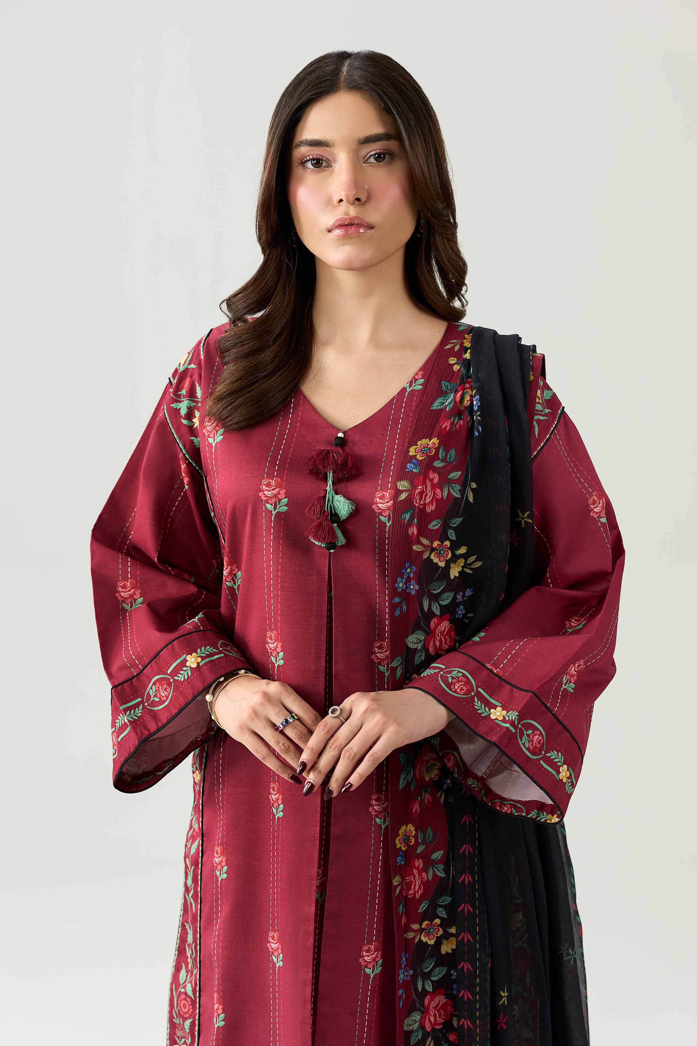 3 Piece - Digital Printed Suit - 42602189 for Women - Unstitched Collection | Shop Online