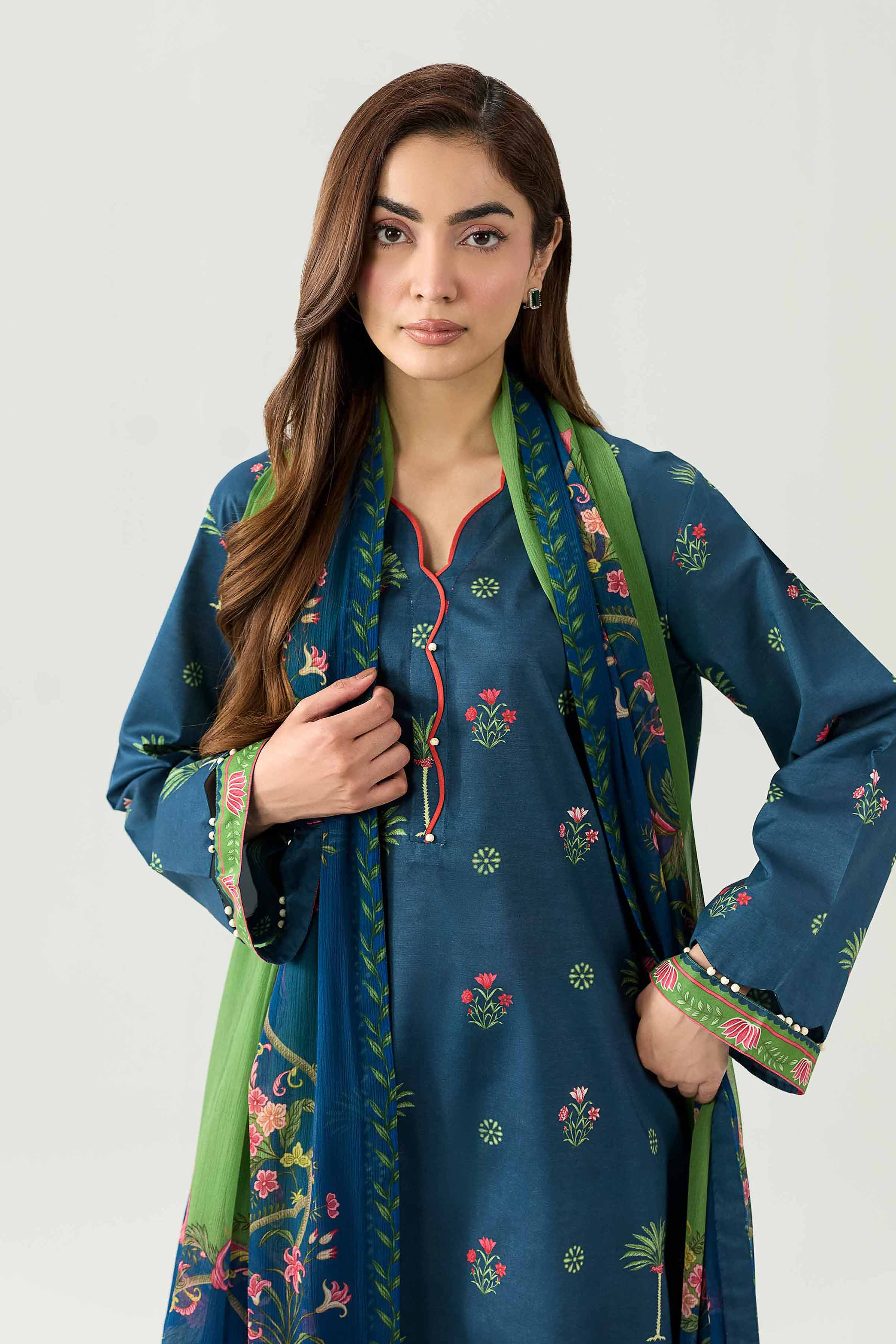 3 Piece - Digital Printed Suit - 42602190 for Women - Unstitched Collection | Shop Online
