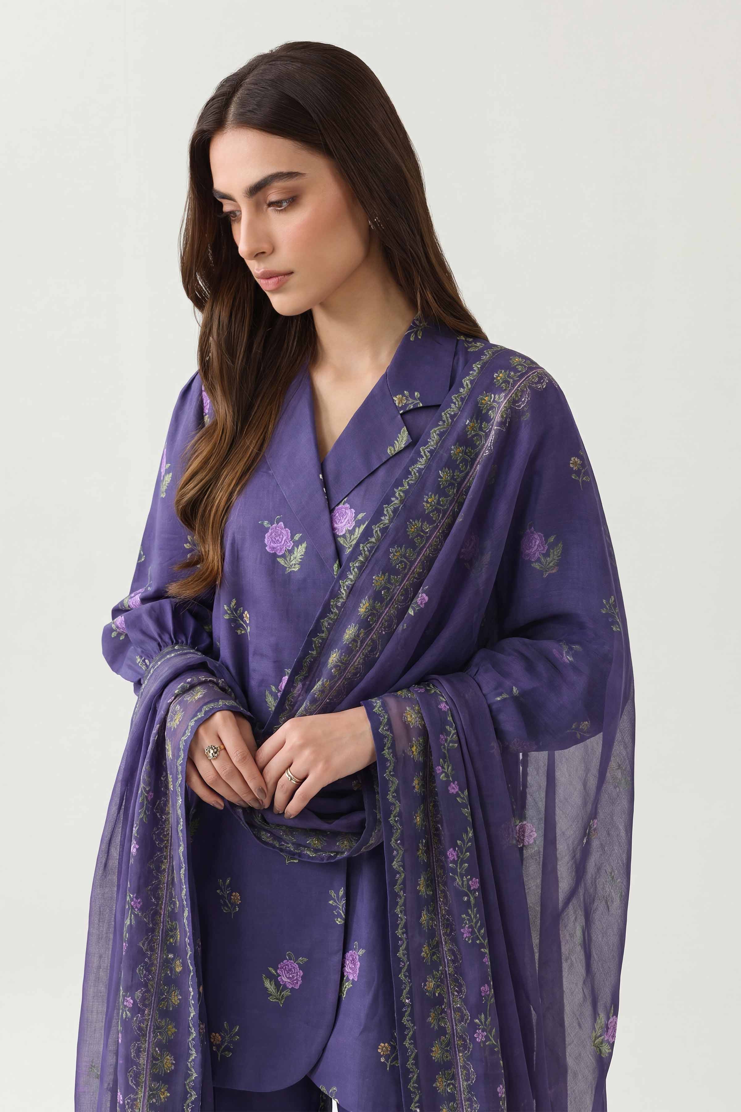 3 Piece - Digital Printed Suit - 42602191 for Women - Unstitched Collection | Shop Online