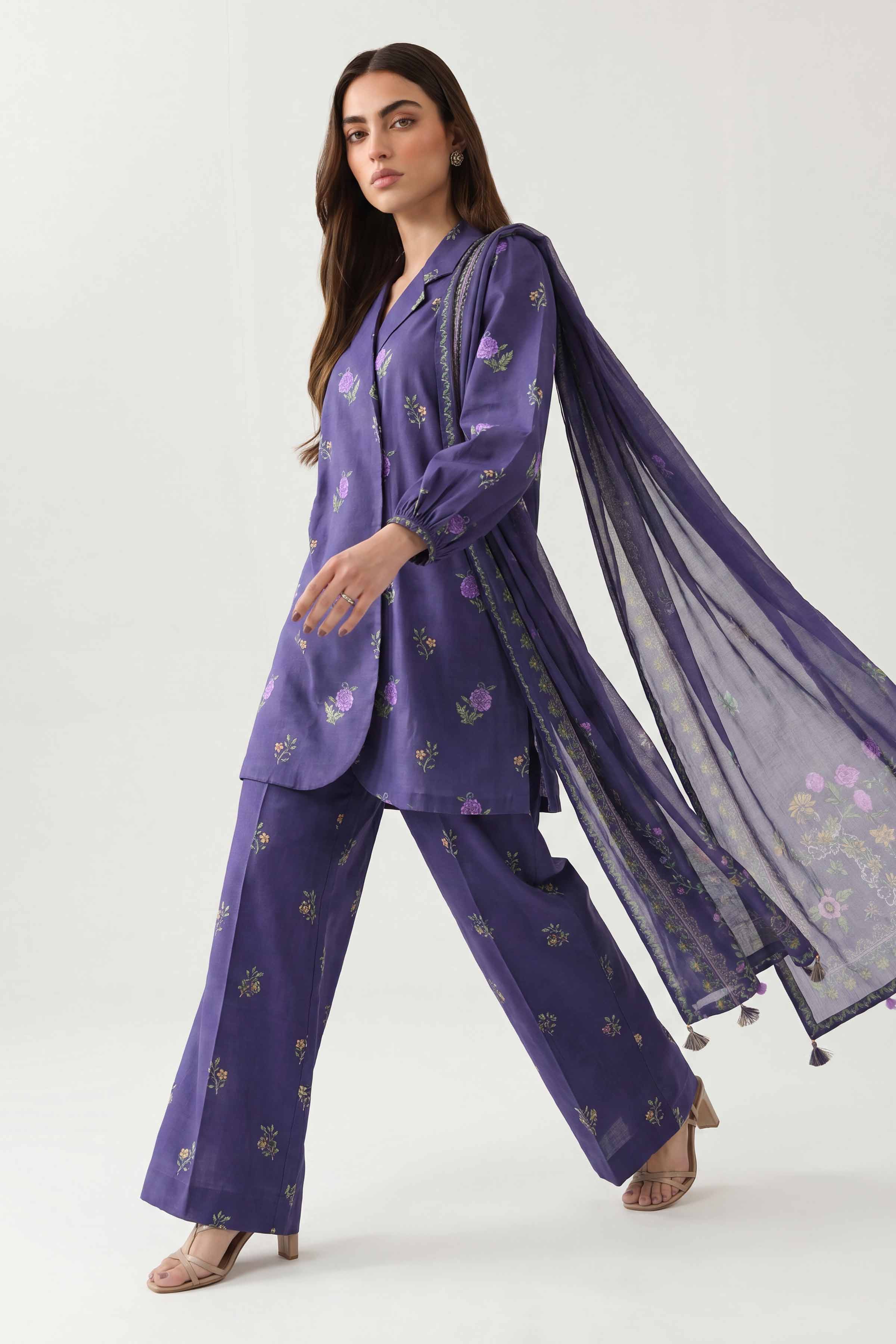 3 Piece - Digital Printed Suit - 42602191 for Women - Unstitched Collection | Shop Online