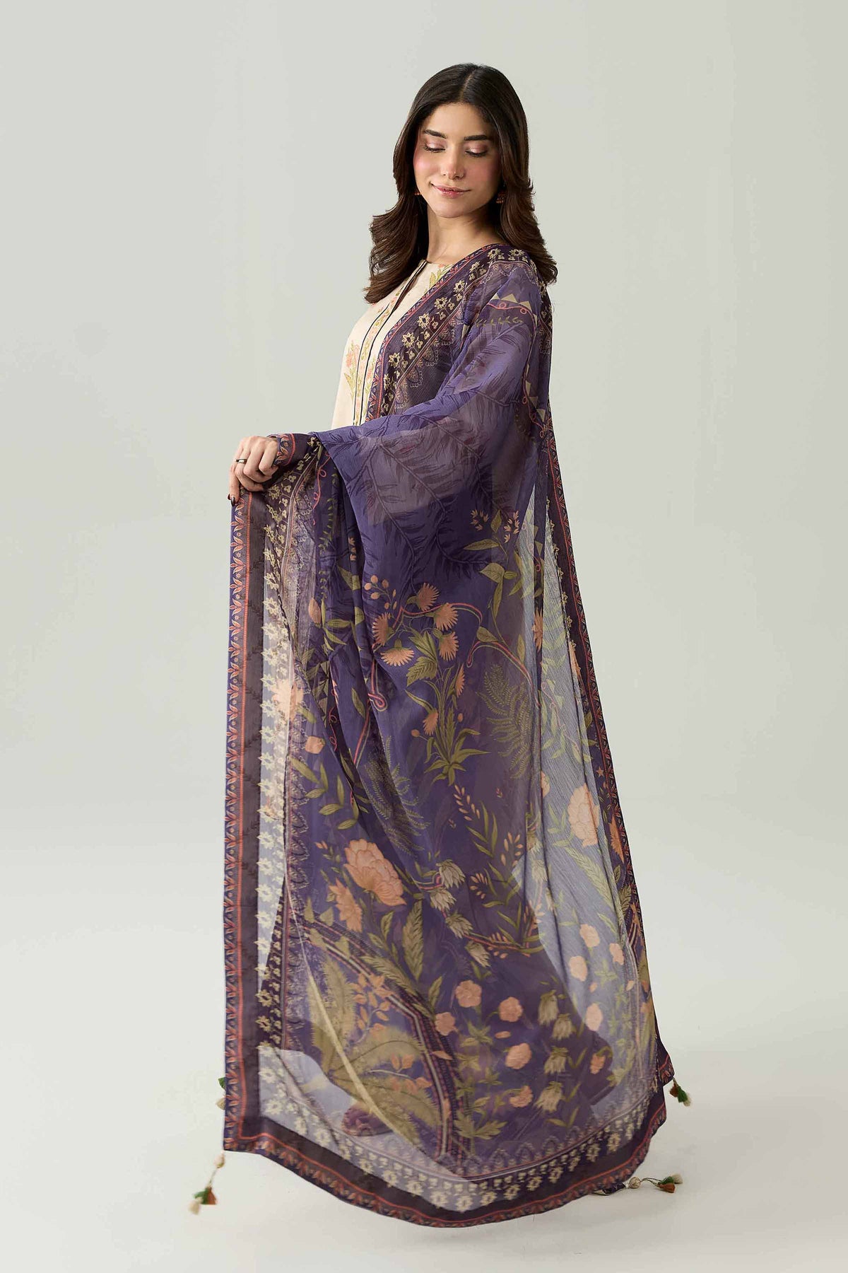 3 Piece - Digital Printed Suit - 42602192