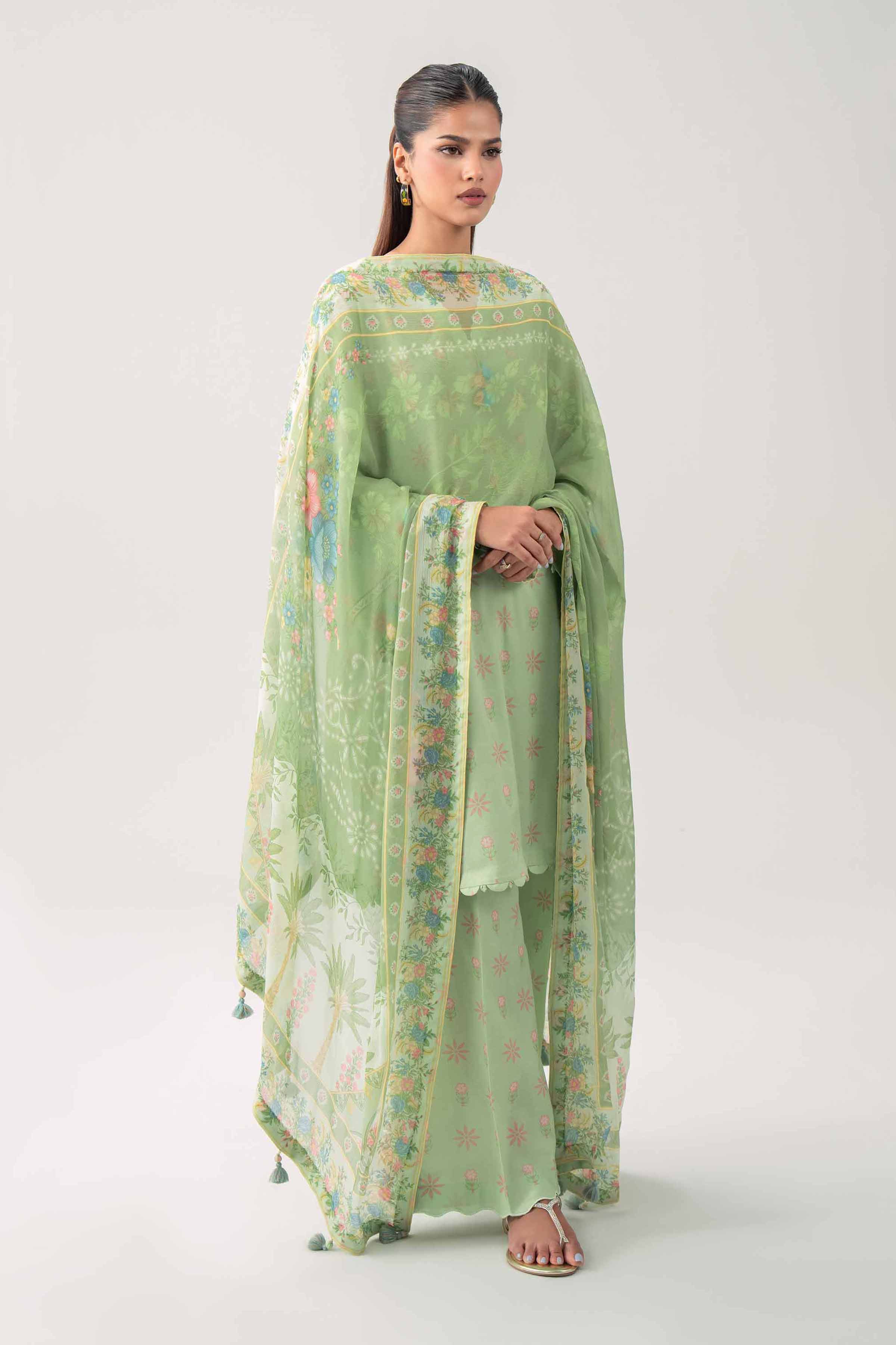 3 Piece - Digital Printed Suit - 42602193 for Women - Unstitched Collection | Shop Online