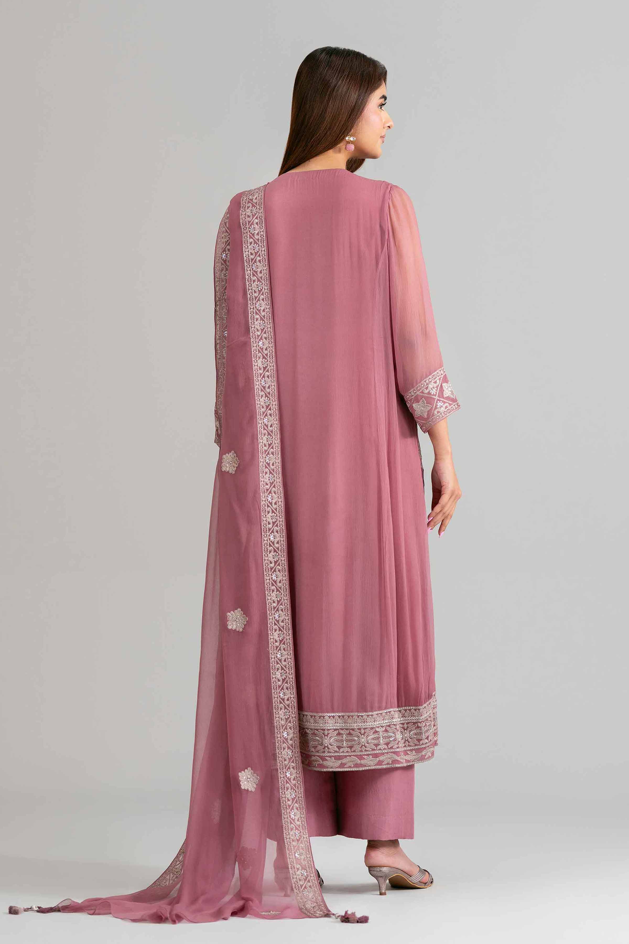 3 Piece - Embroidered Suit - 42619942