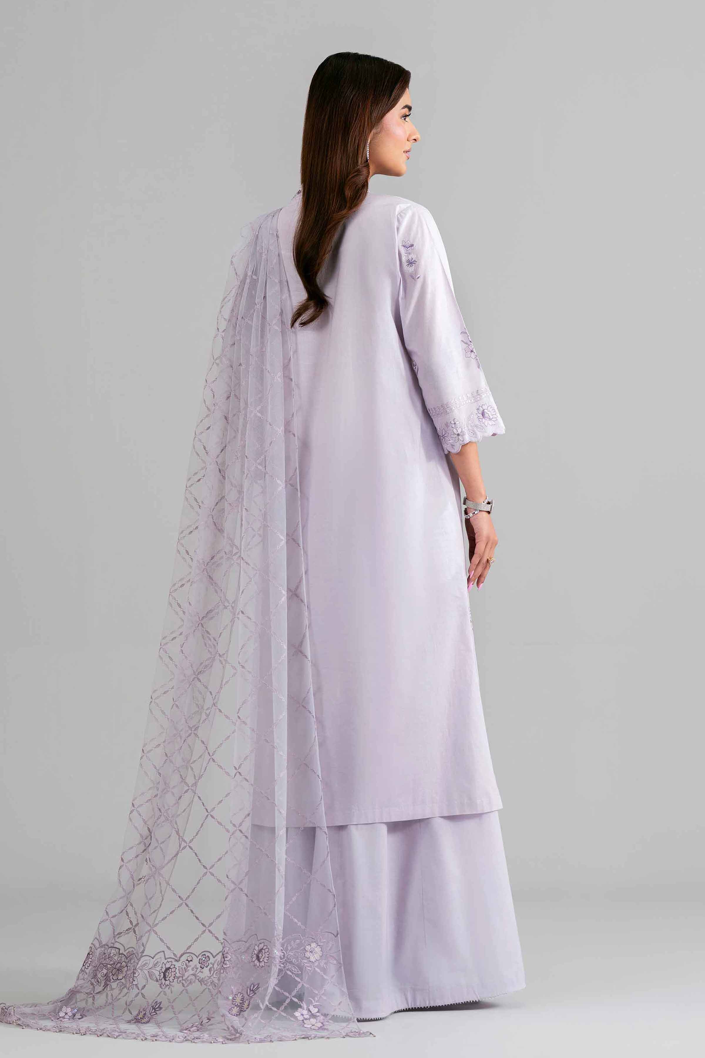 3 Piece - Embroidered Suit - 42619943 for Women - Ready to Stitch Collection | Nishat | Shop Online