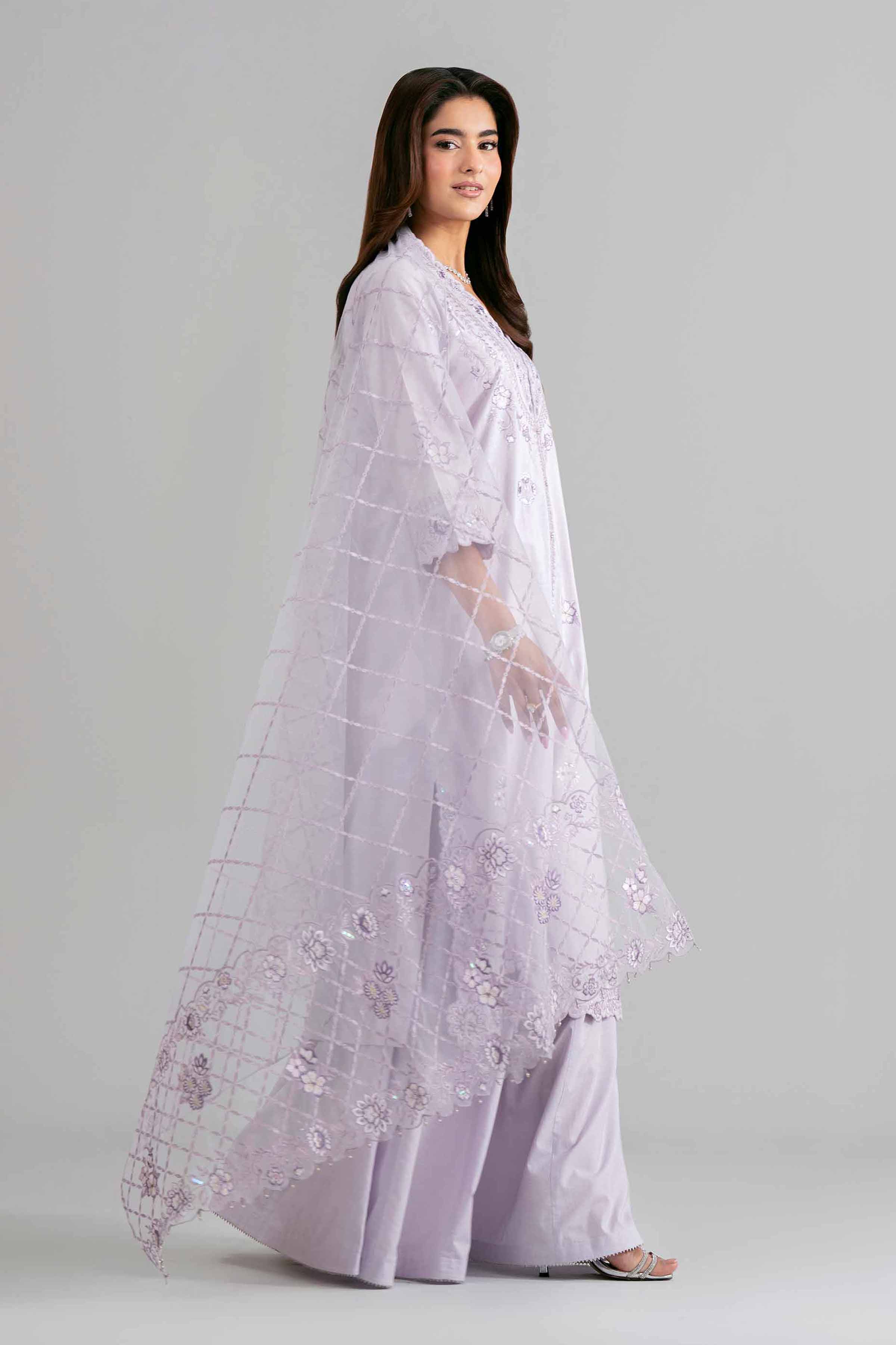 3 Piece - Embroidered Suit - 42619943