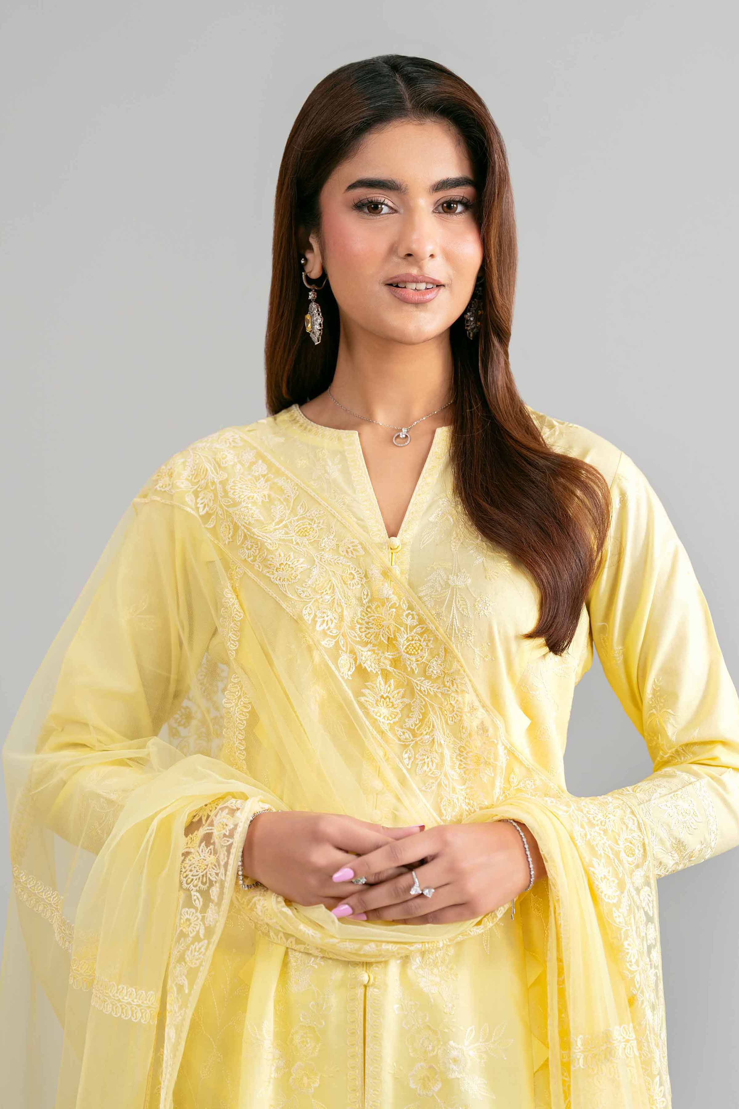 3 Piece - Embroidered Suit - 42619950