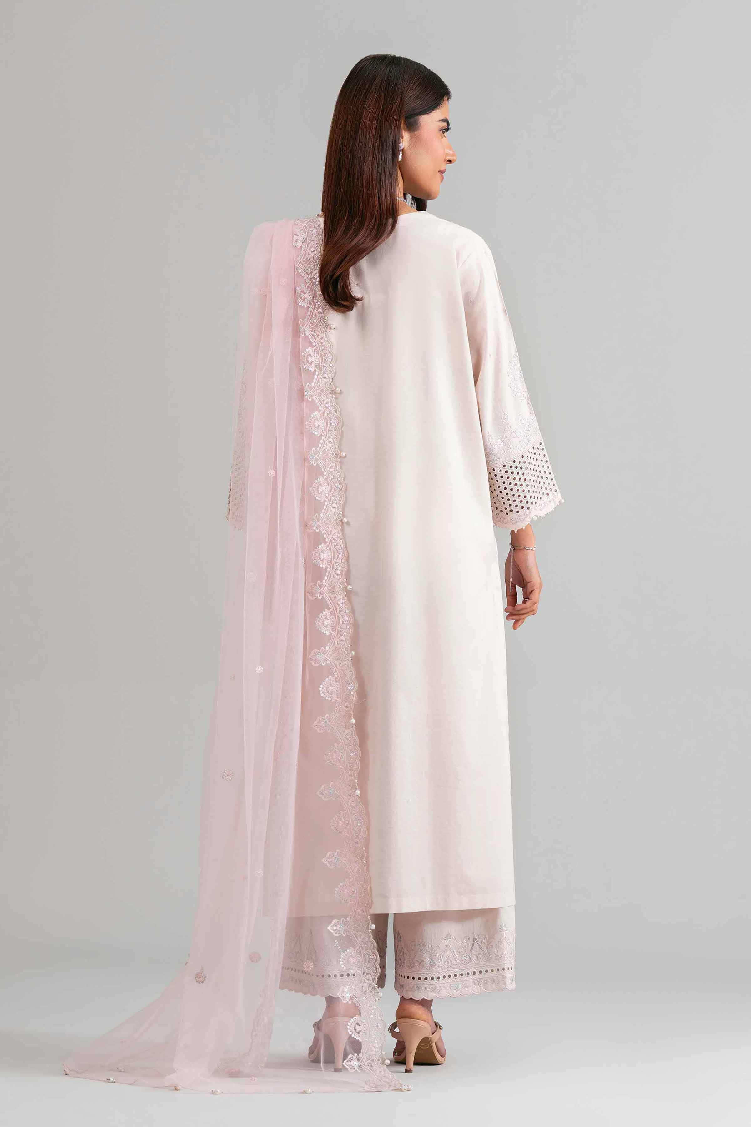 3 Piece - Embroidered Suit - 42619951 for Women - Ready to Stitch Collection | Nishat | Shop Online