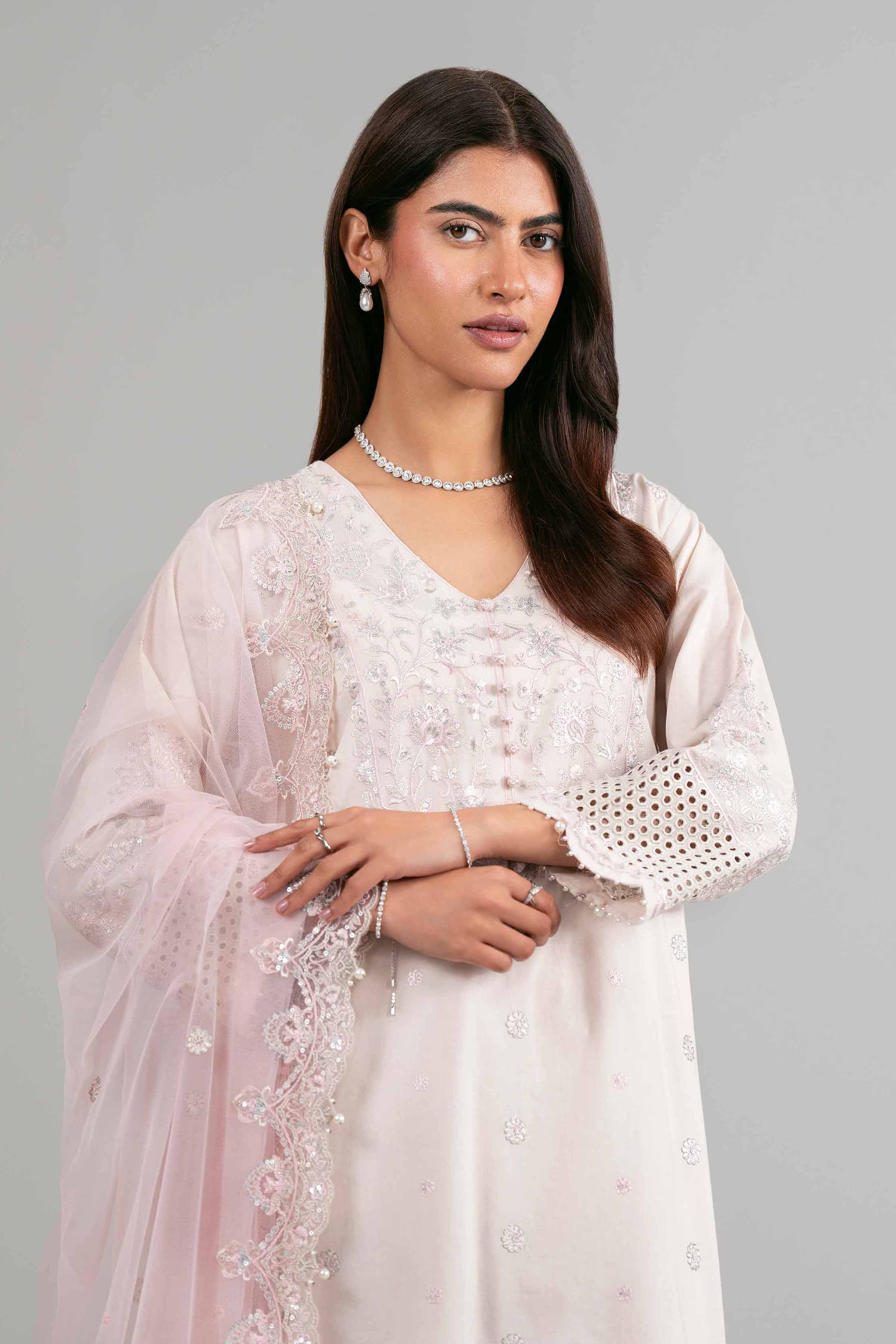 3 Piece - Embroidered Suit - 42619951