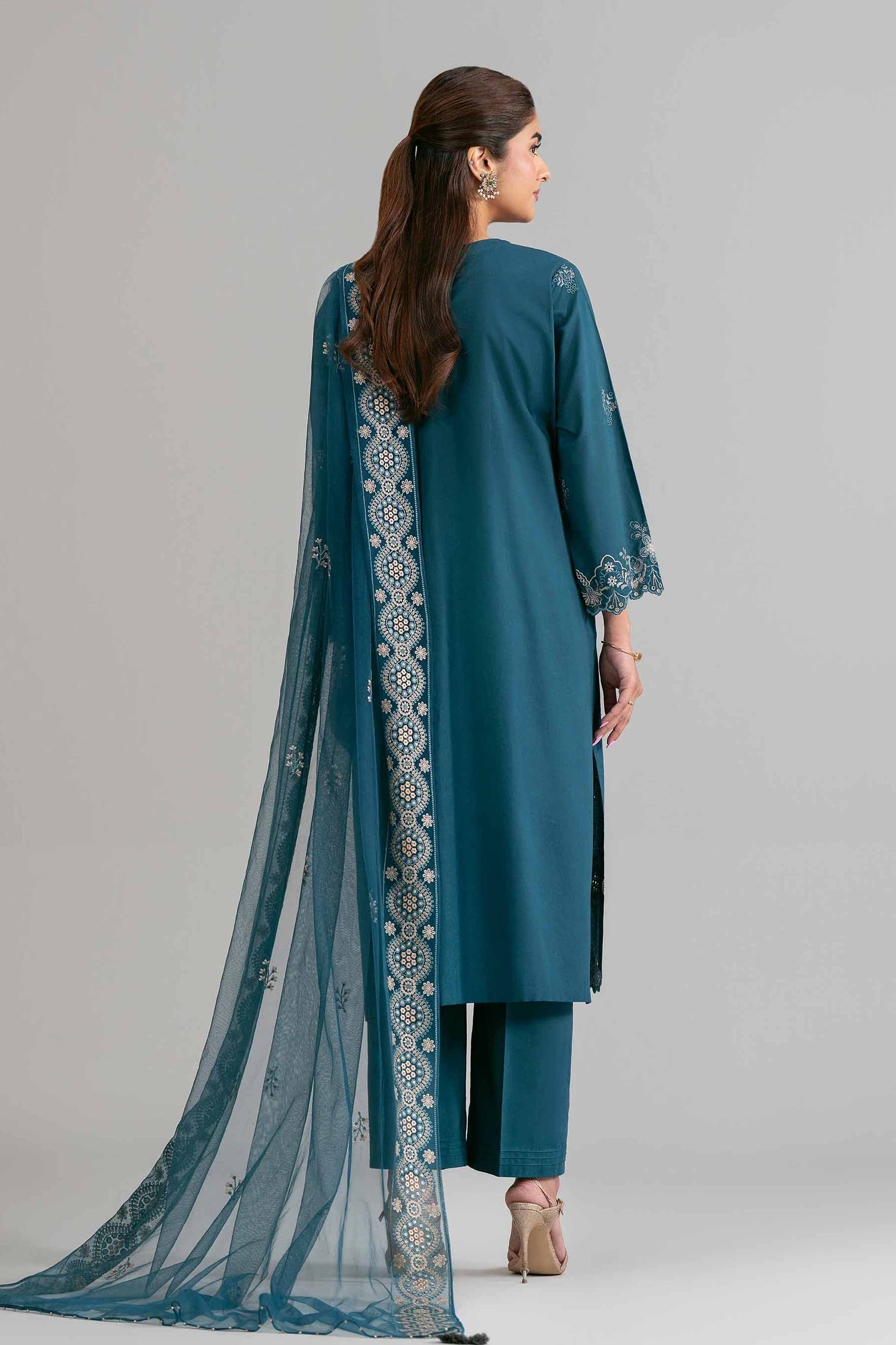 3 Piece - Embroidered Suit - 42619959