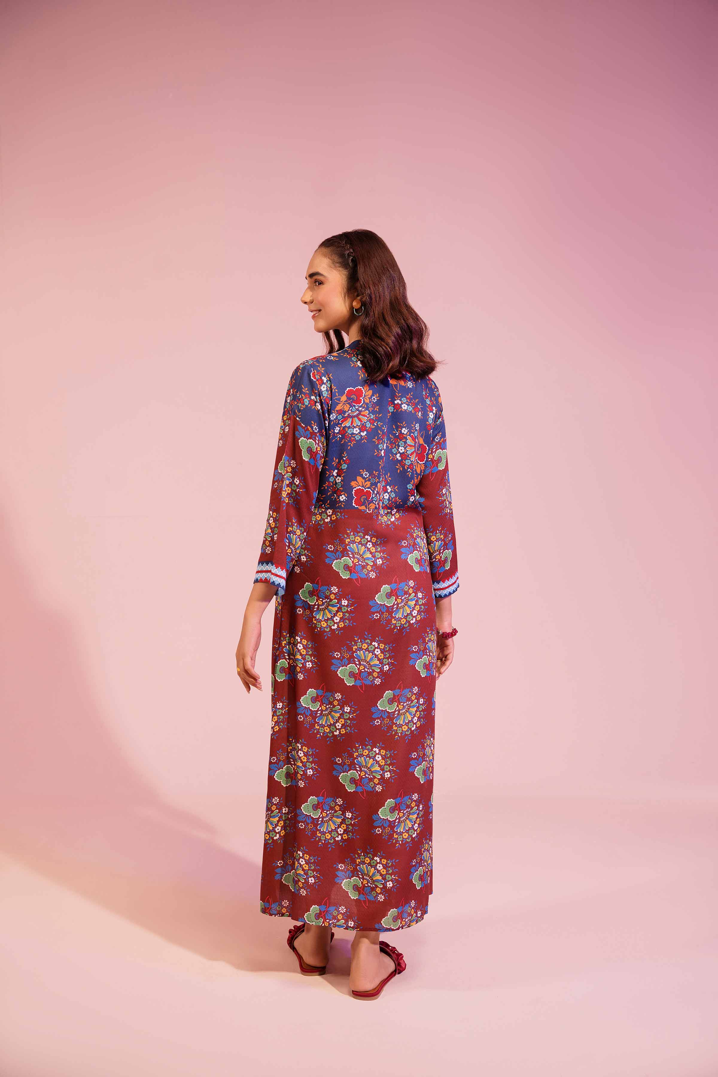 Printed Dress - AS23-48