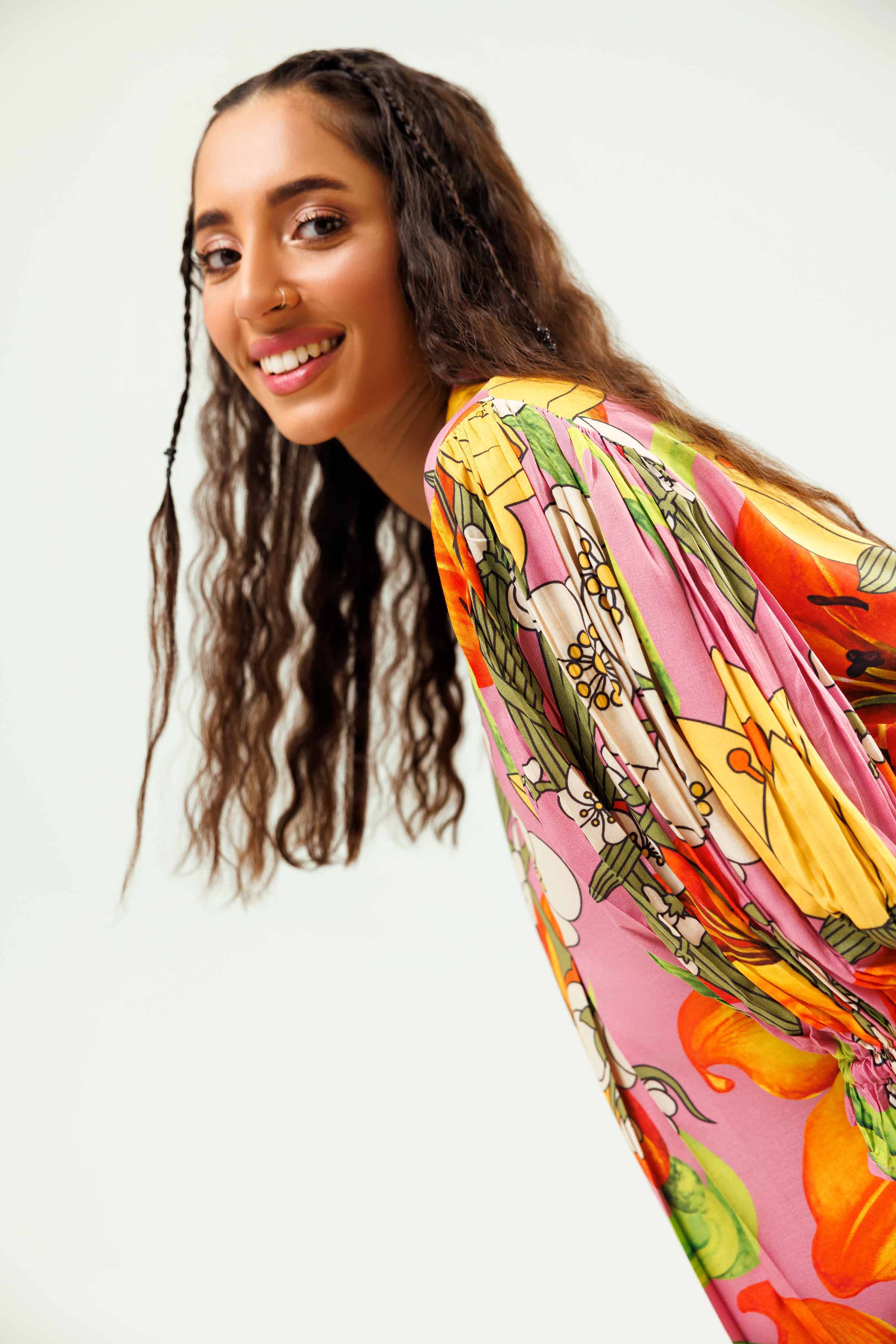 Printed Dress - AS24-101