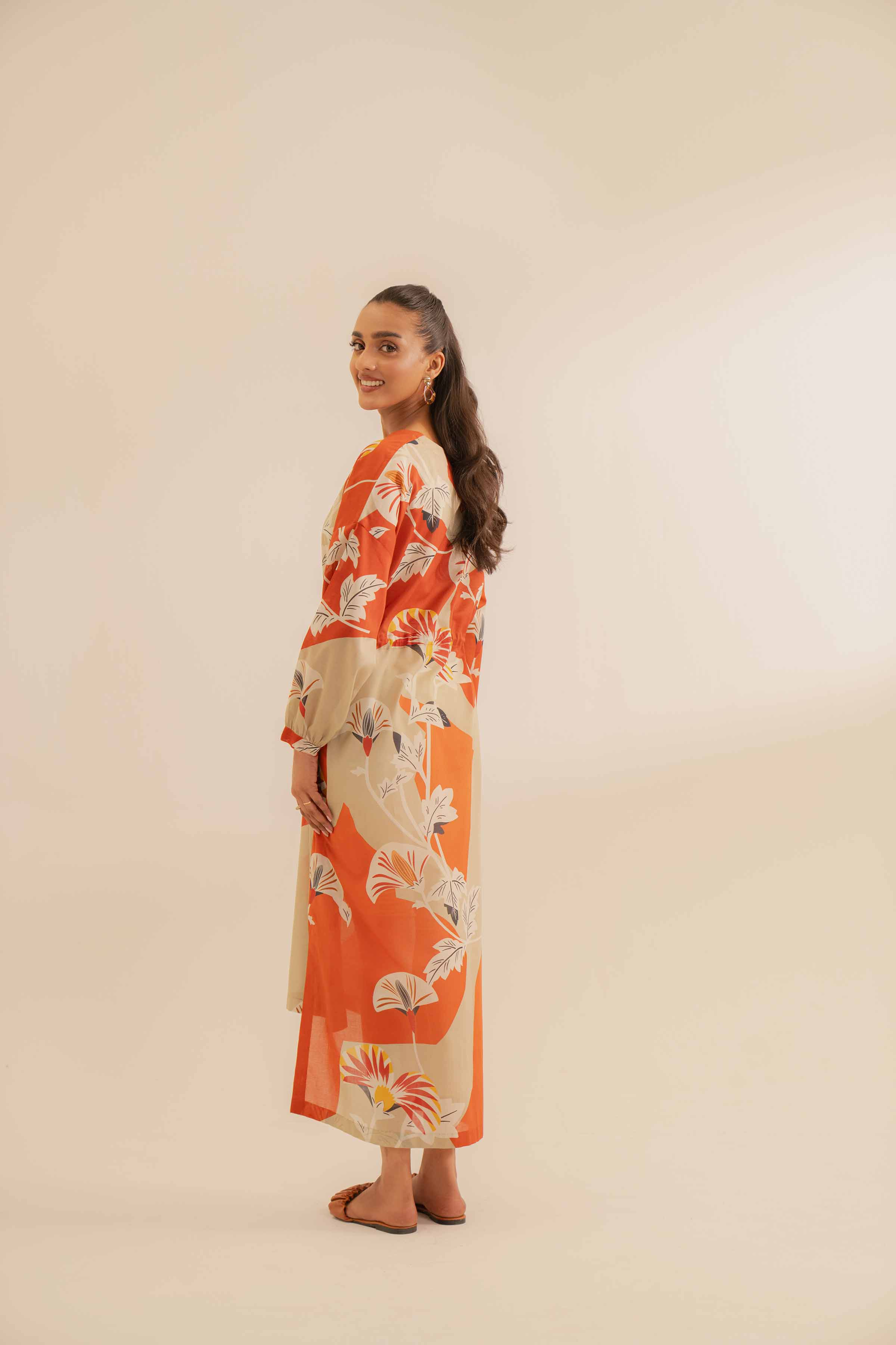 Printed Dress - AS24-15