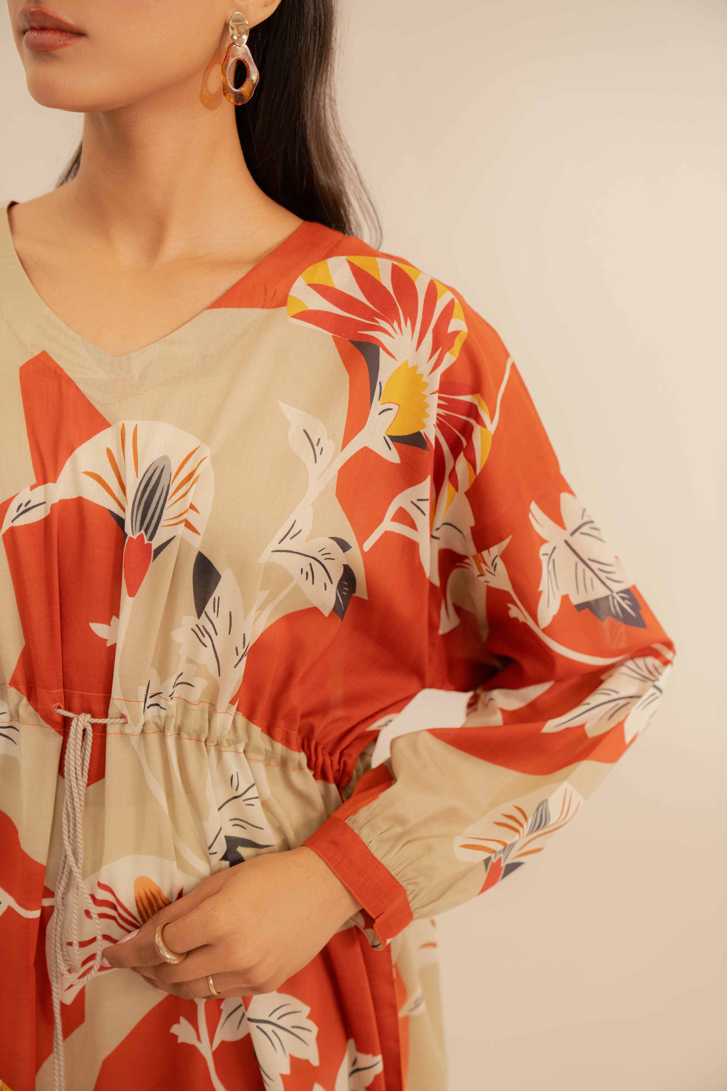 Printed Dress - AS24-15