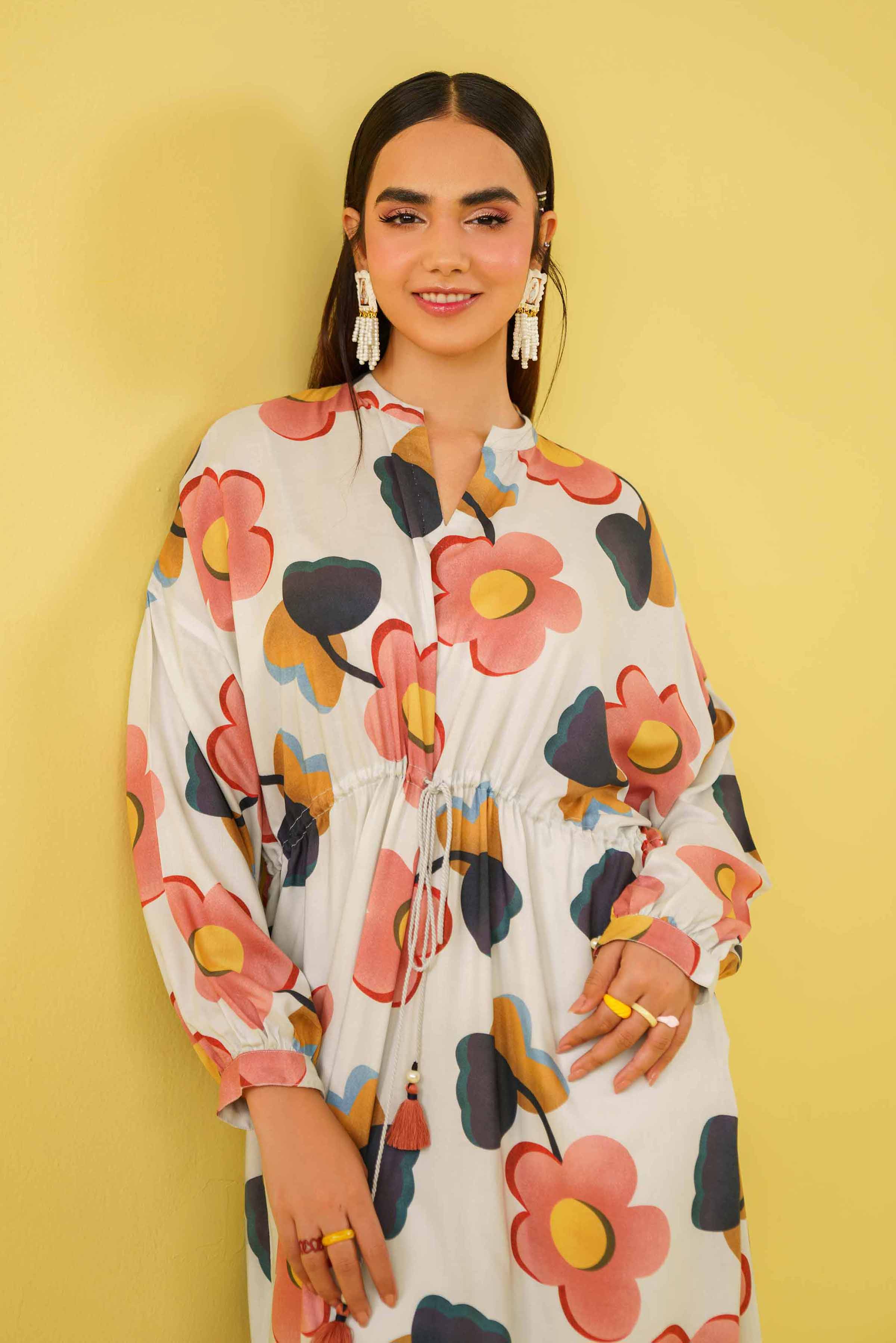 Printed Dress - AS24-53