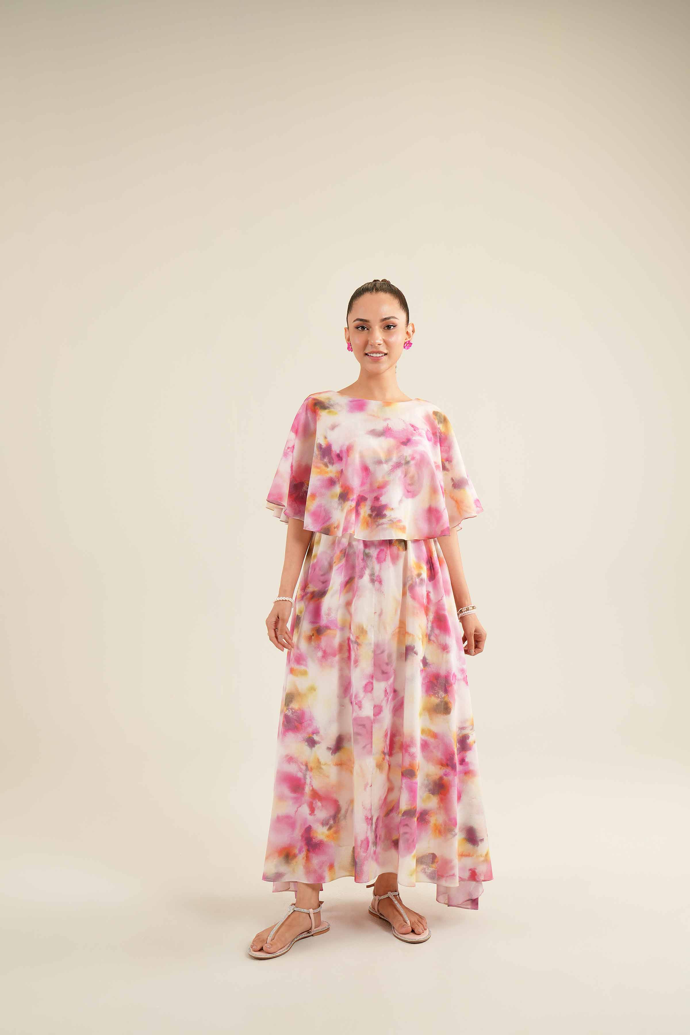 Printed Dress - AS24-63