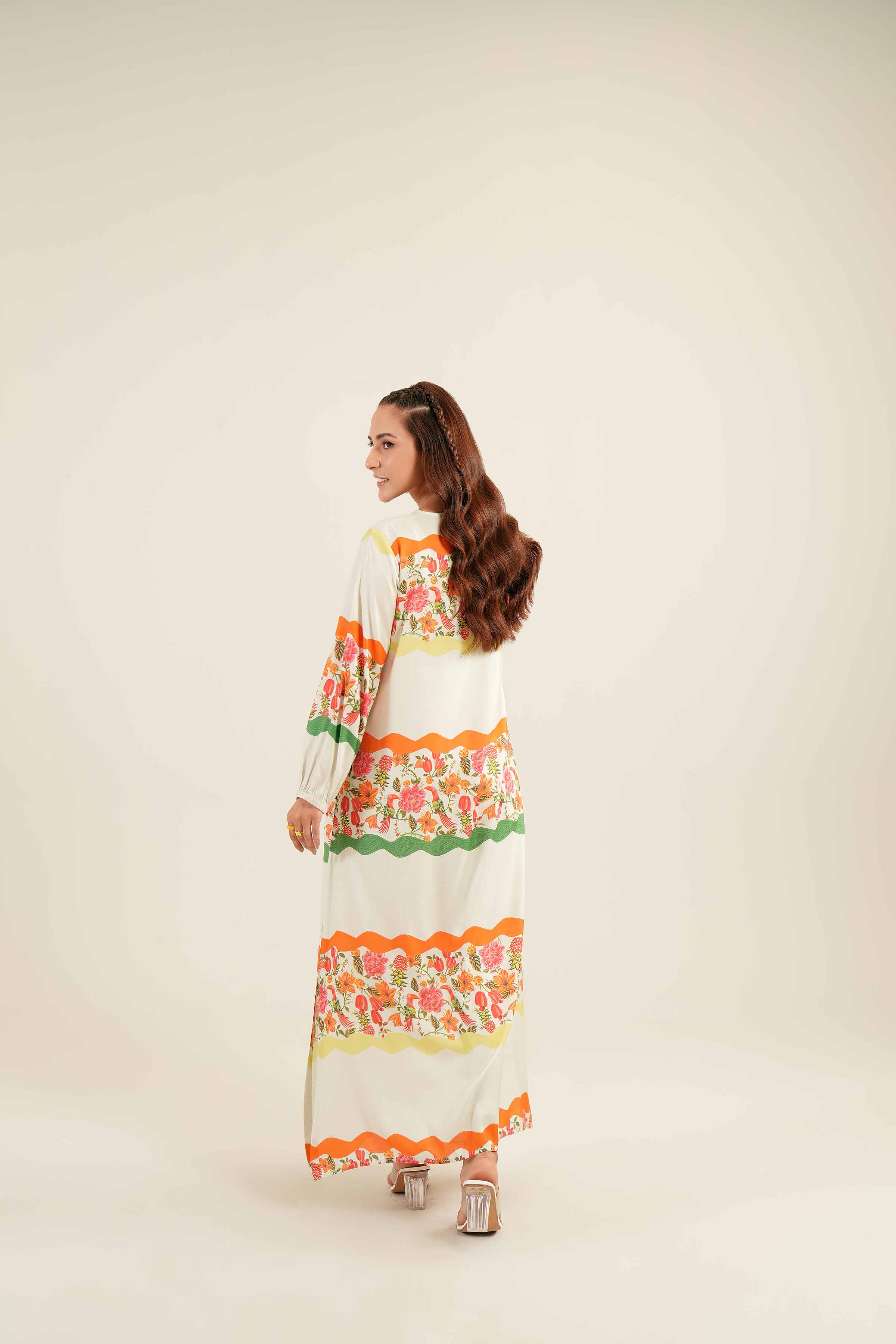 Printed Dress - AS24-69