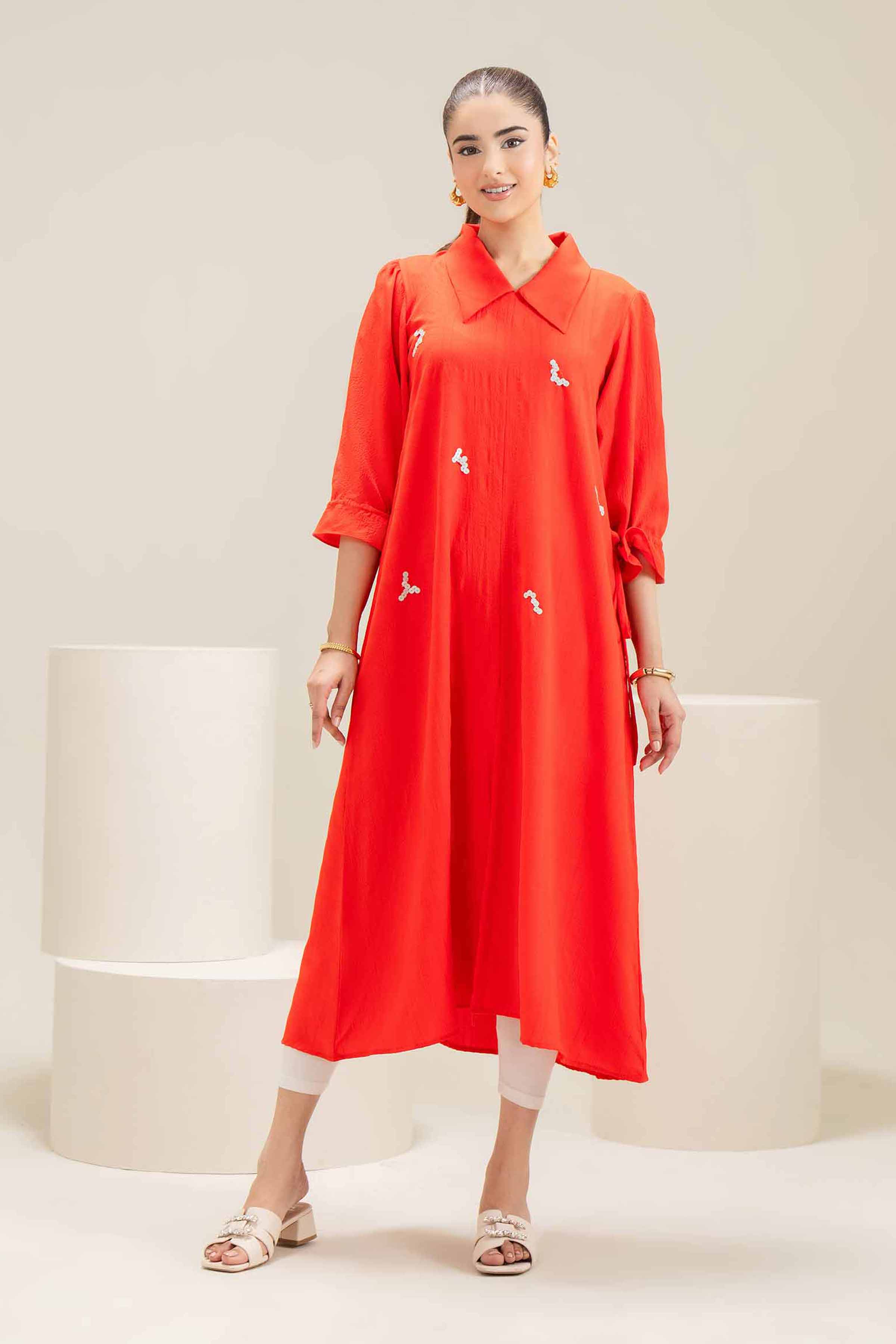 Embroidered Dress - AS25-10