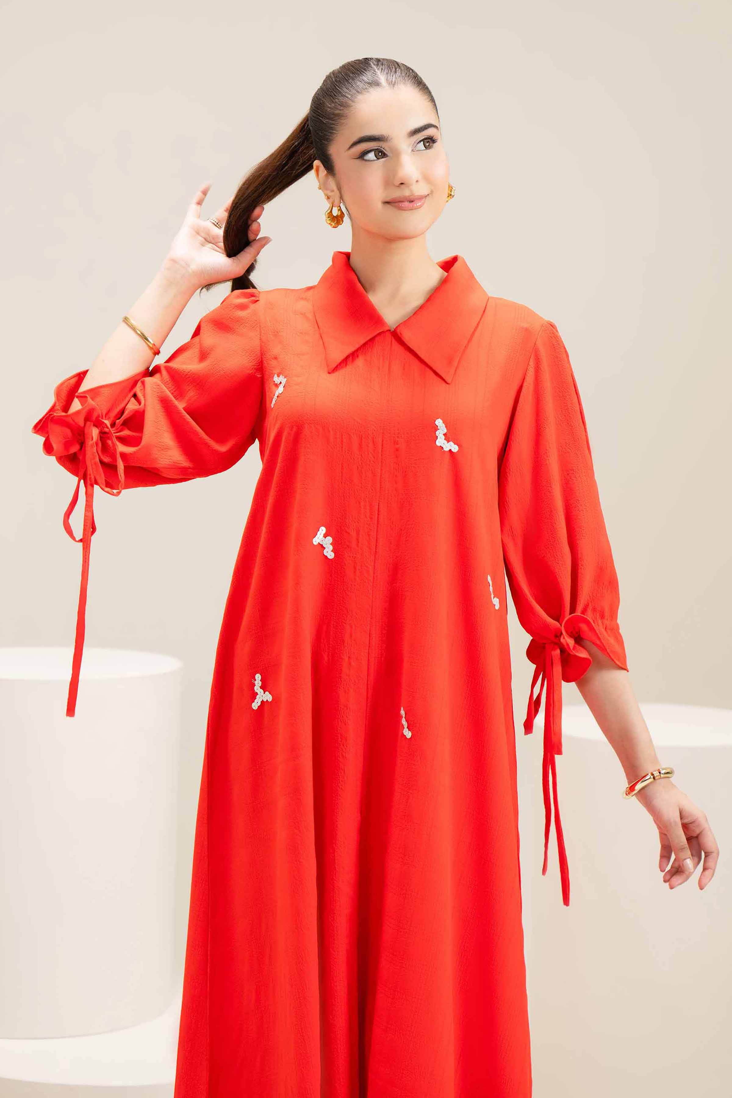 Embroidered Dress - AS25-10