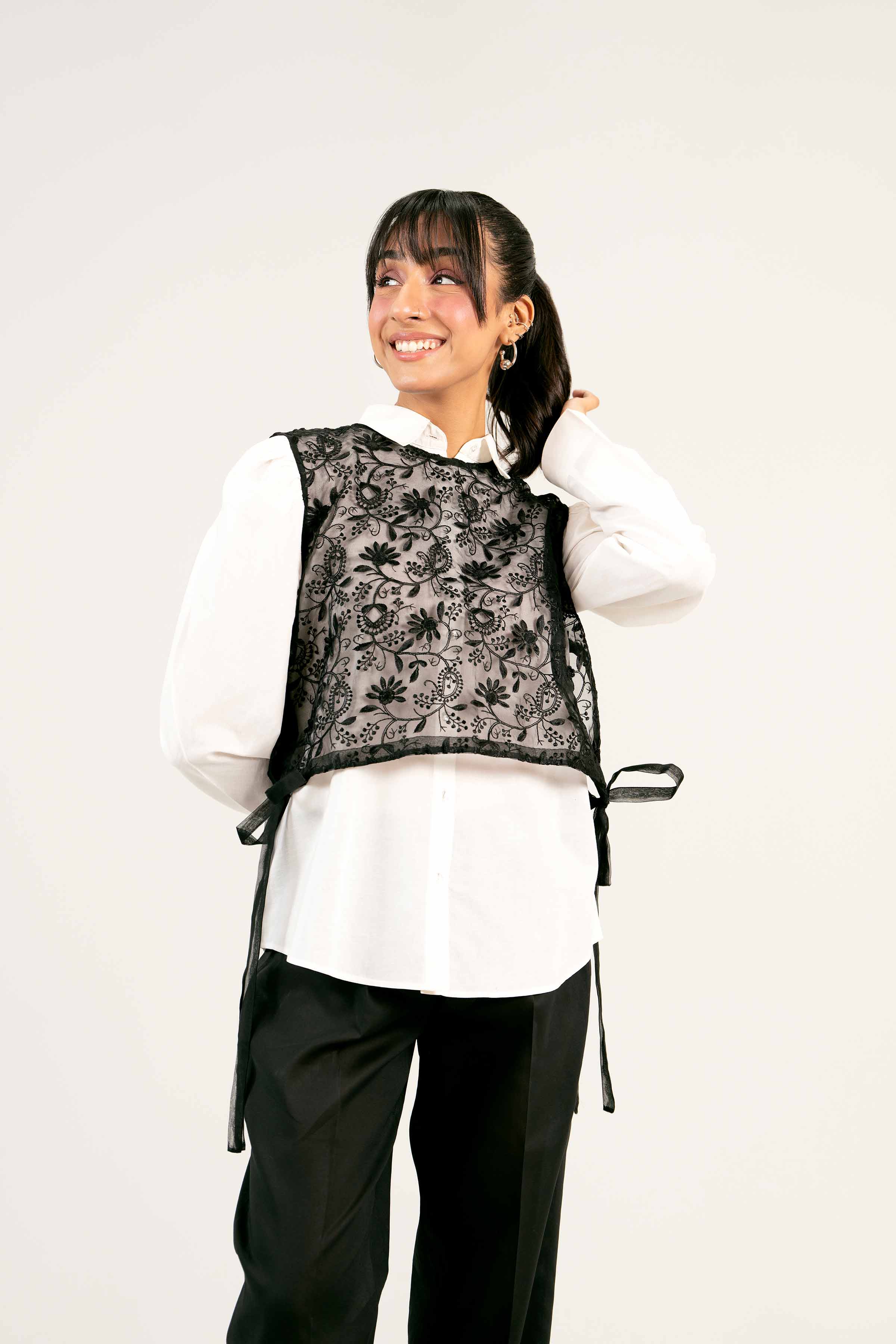 3 Piece - Embroidered Suit - AS25-18