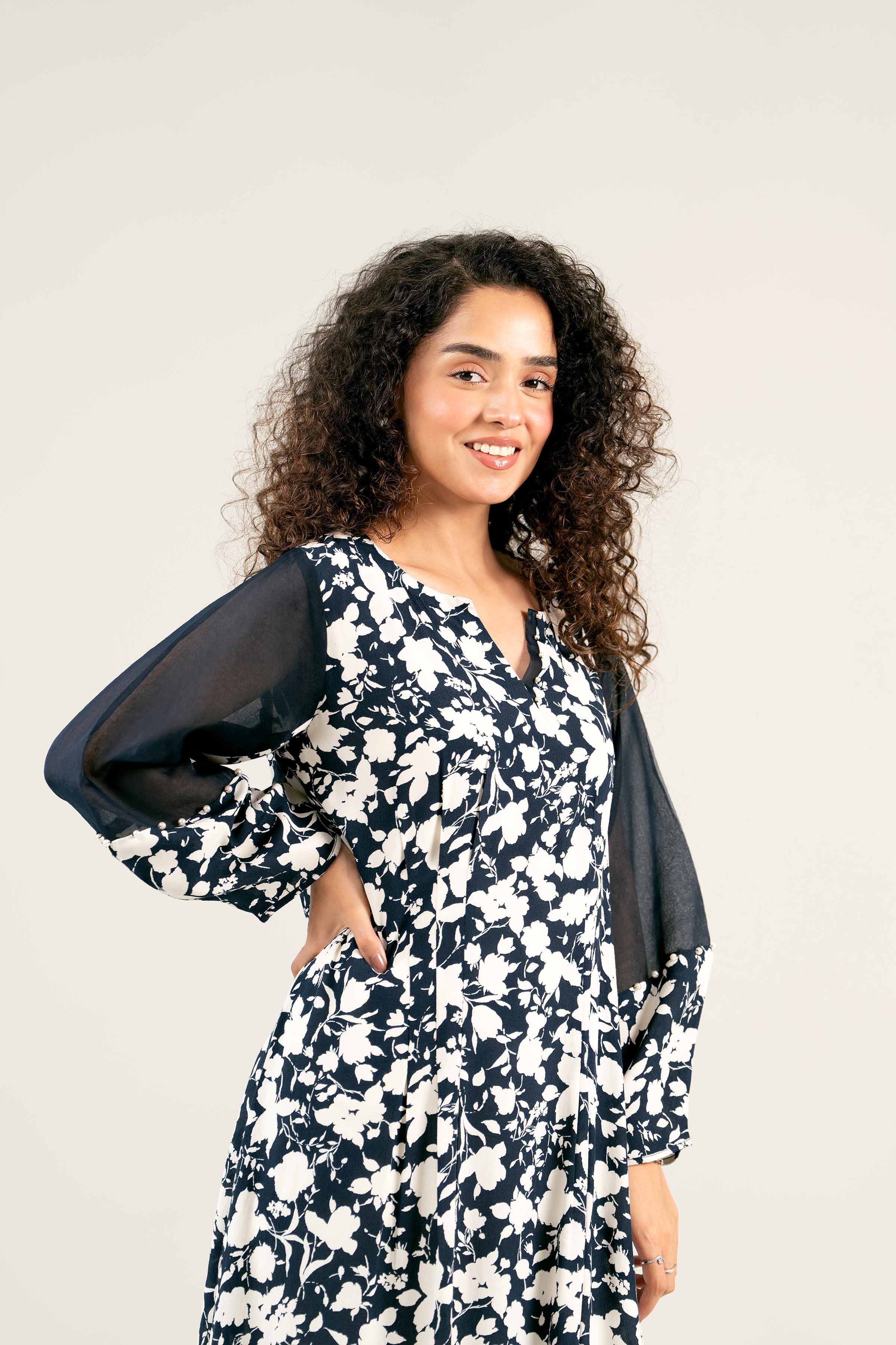 Printed Dress - AS25-20