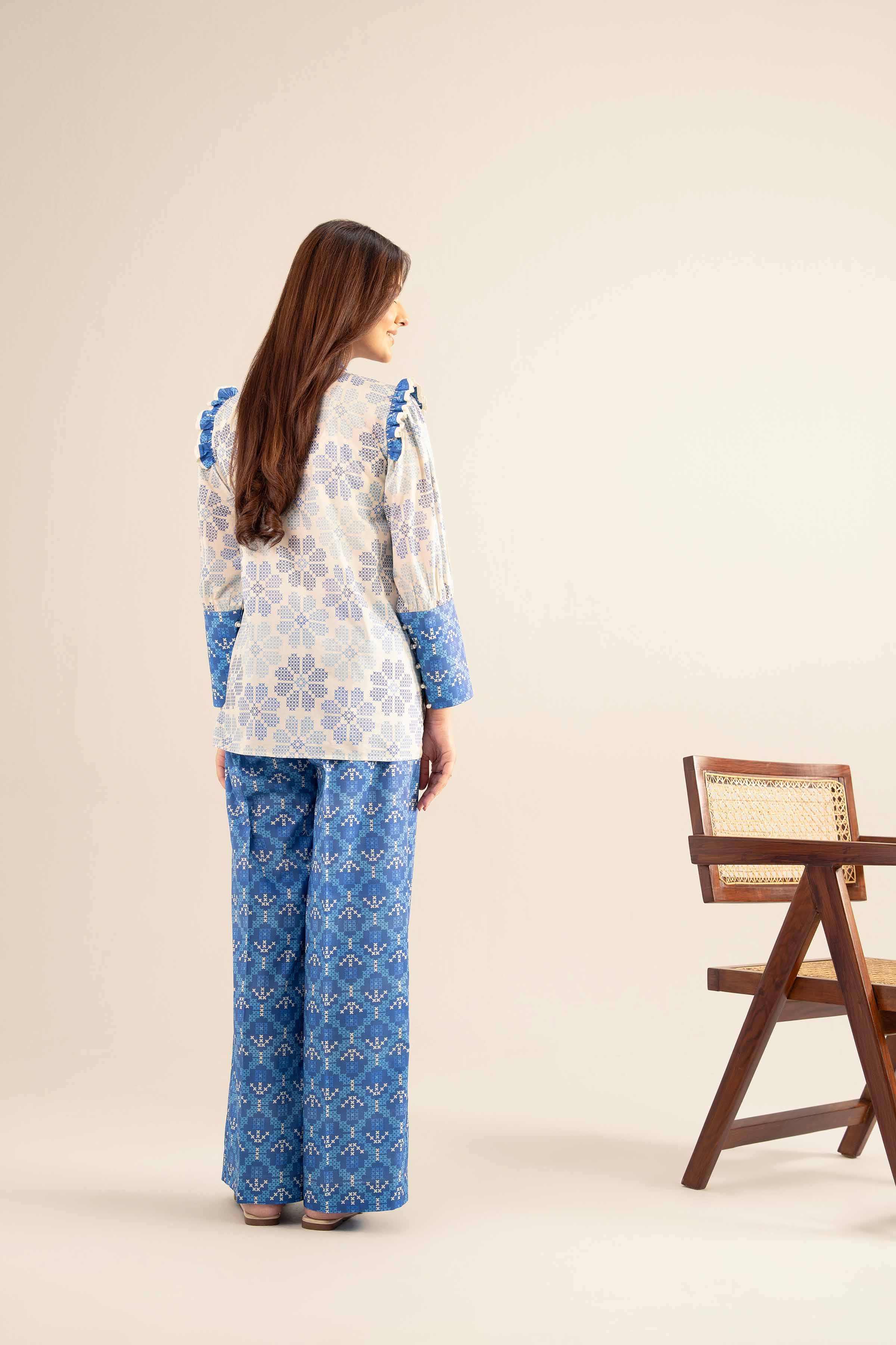 2 Piece - Printed Suit - AS25-47