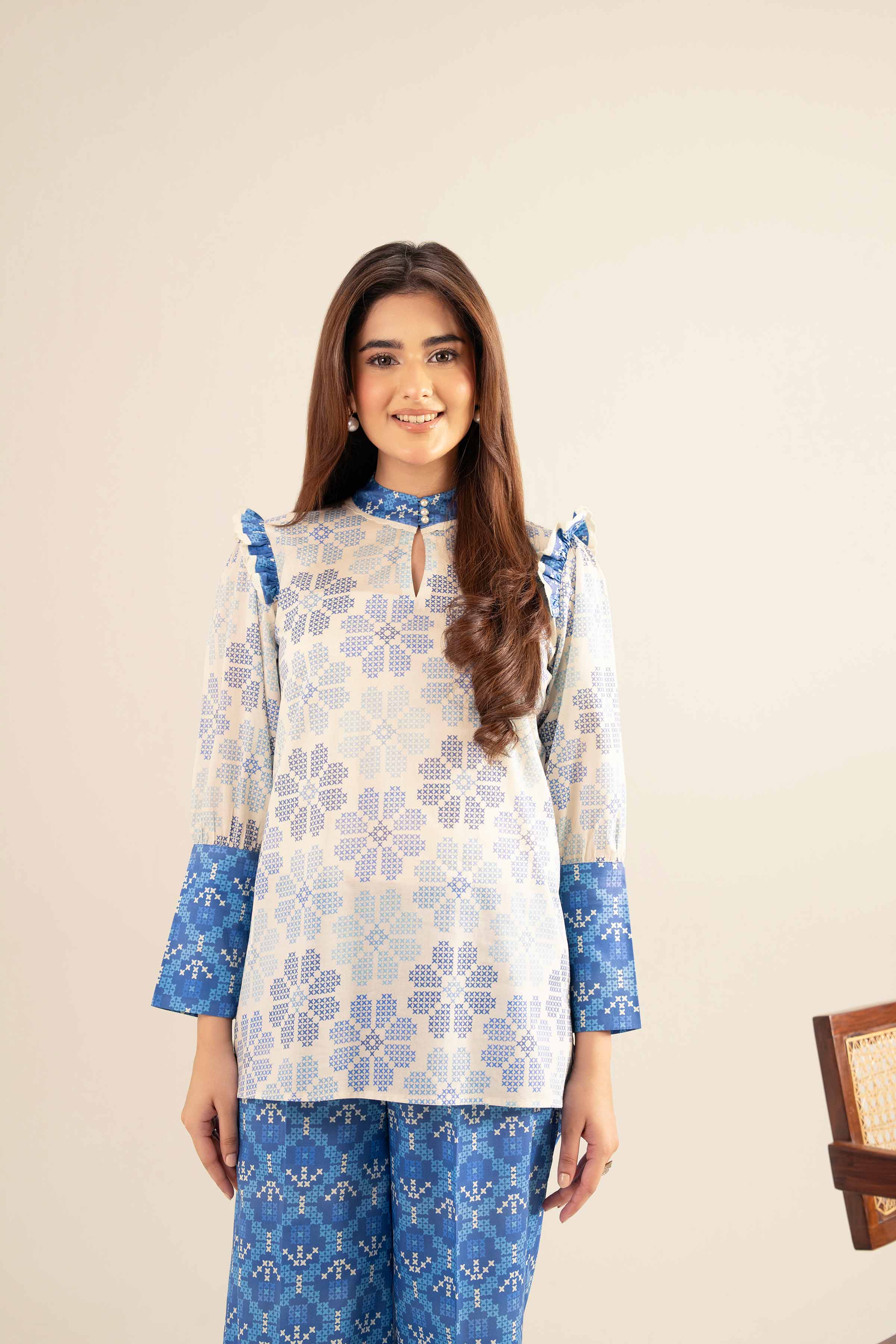 2 Piece - Printed Suit - AS25-47