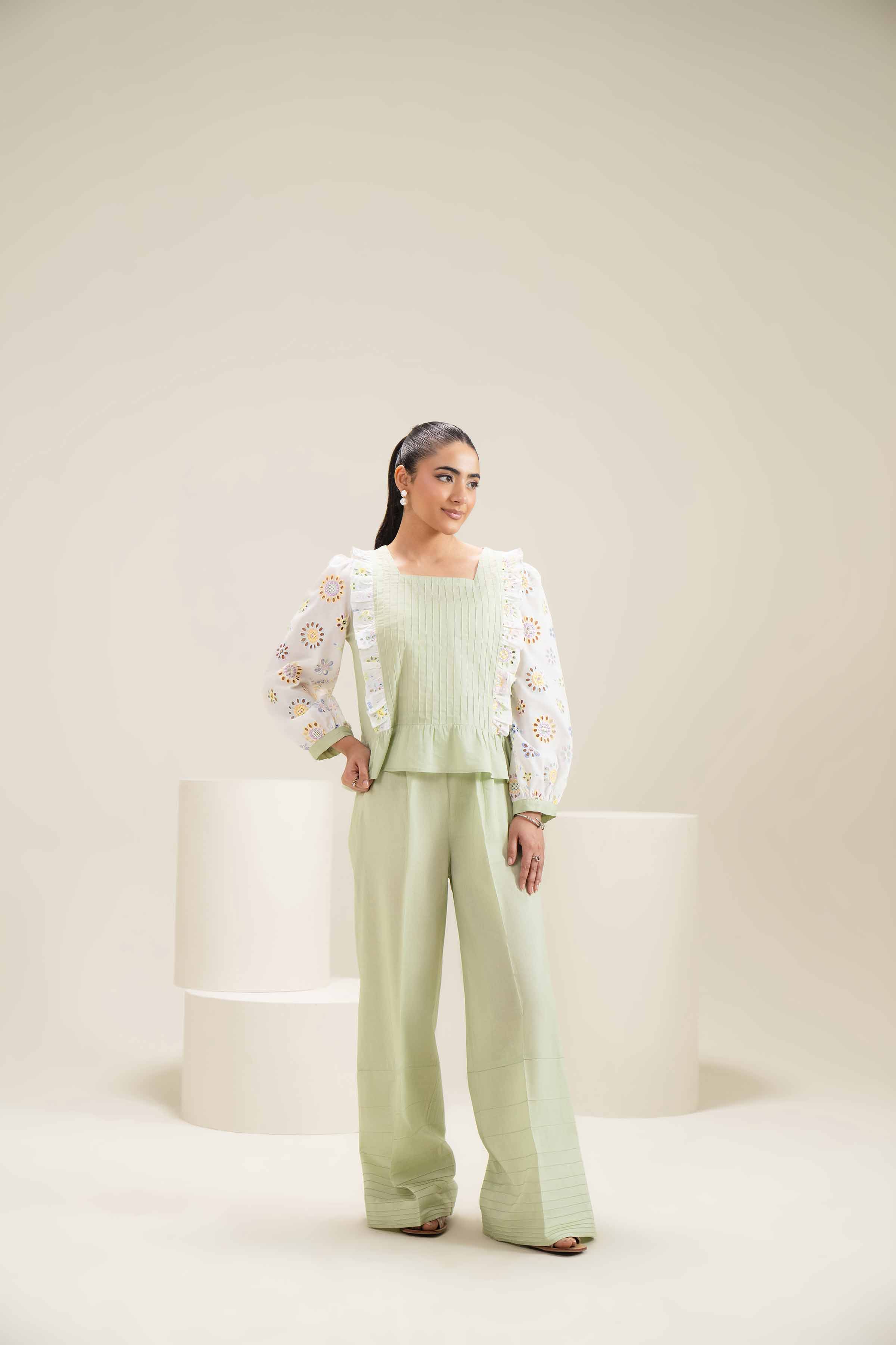 2 Piece - Embroidered Suit - AS25-50