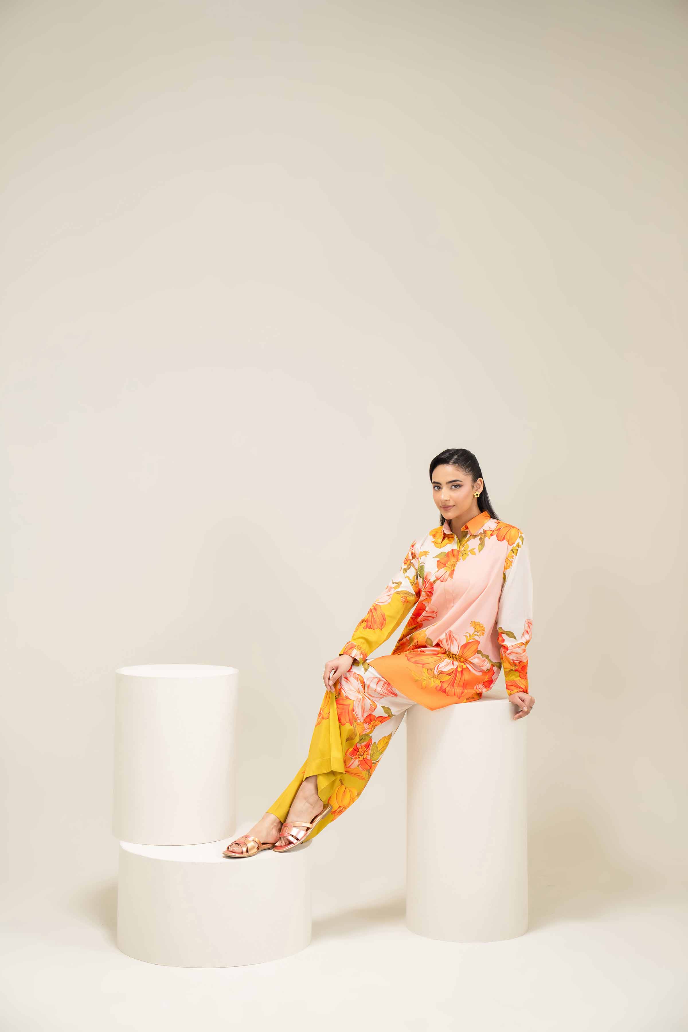 2 Piece - Printed Suit - AS25-57