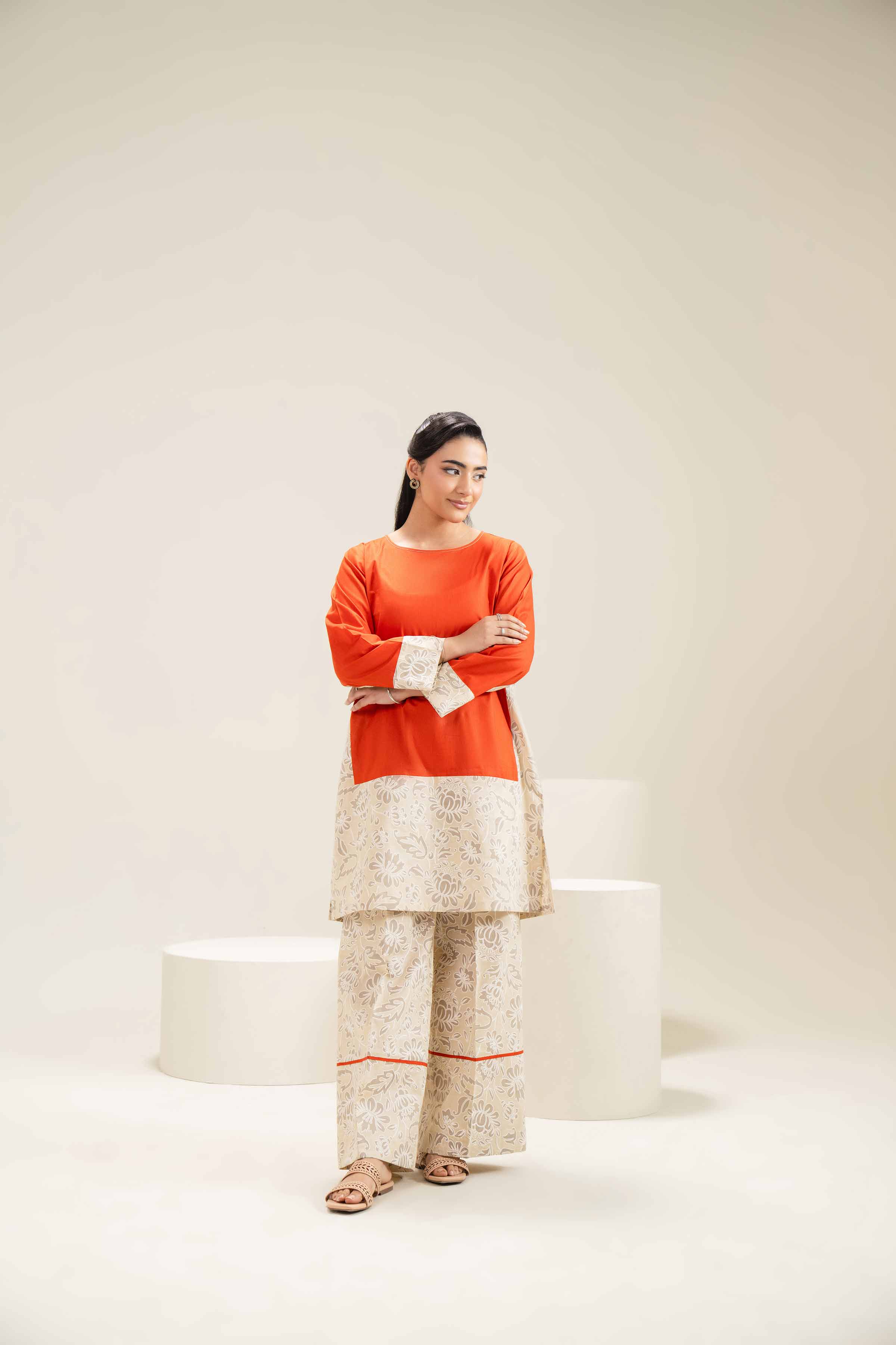 2 Piece - Printed Suit - AS25-73