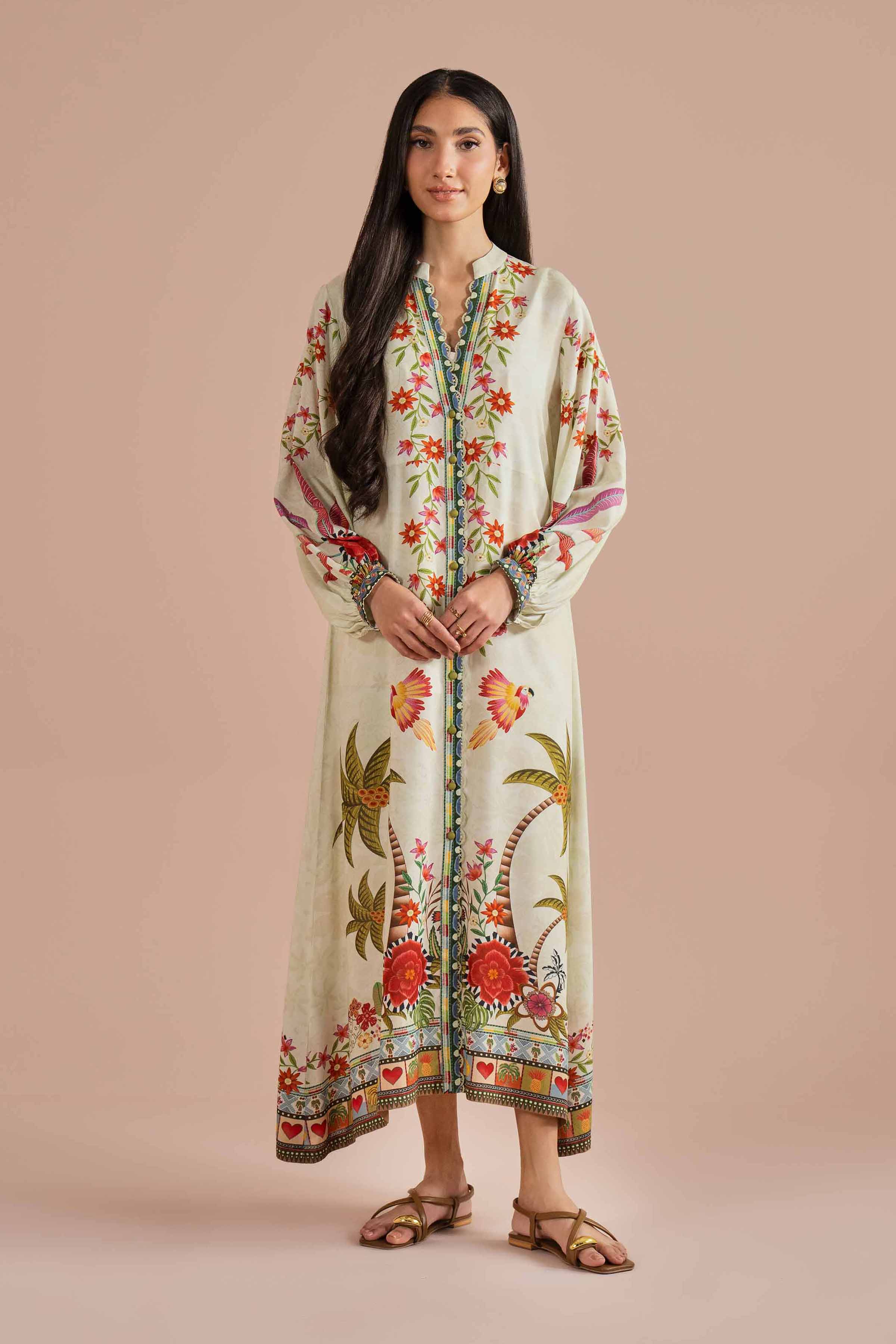 Printed Dress - AS26-15