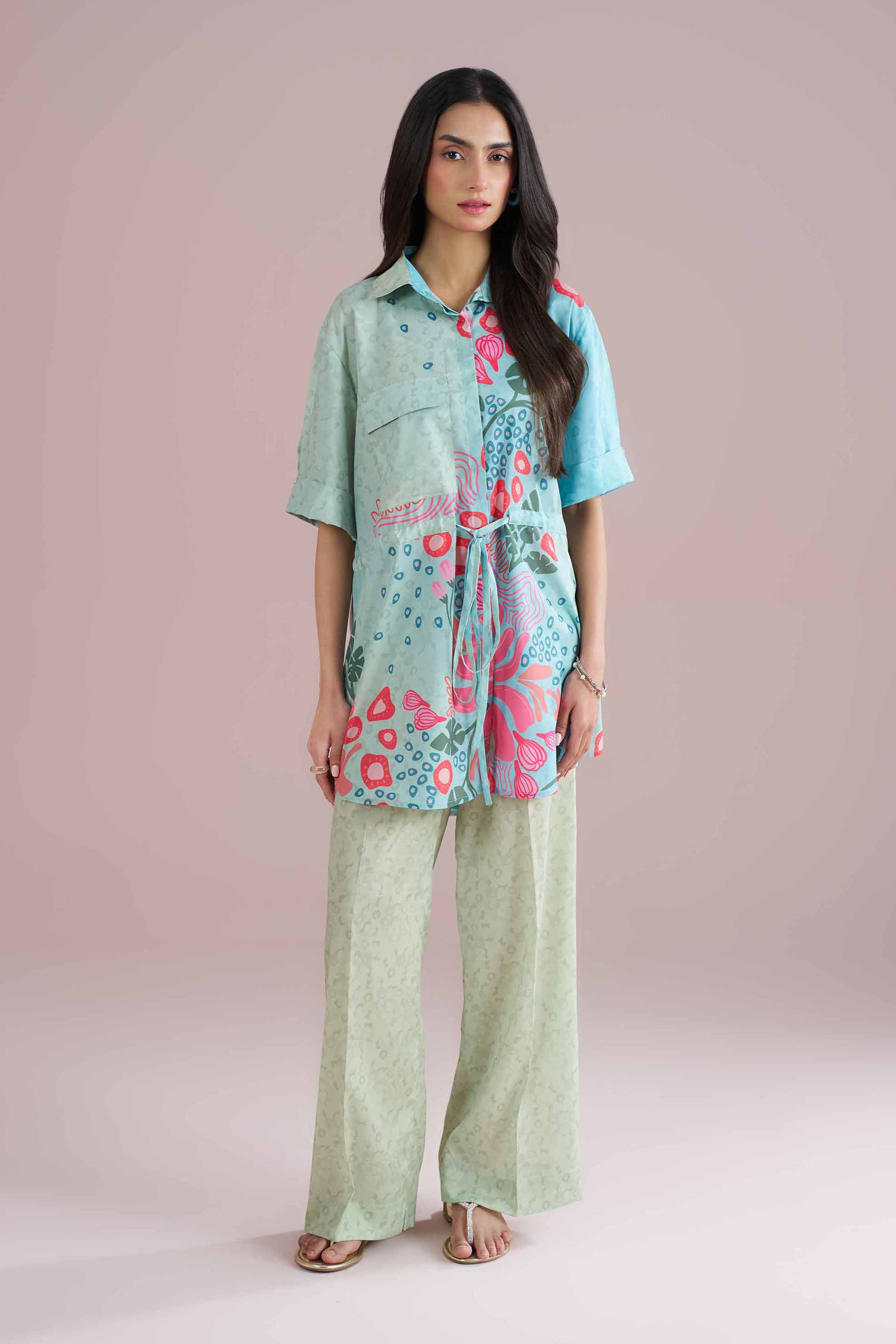 2 Piece - Printed Suit - AS26-17