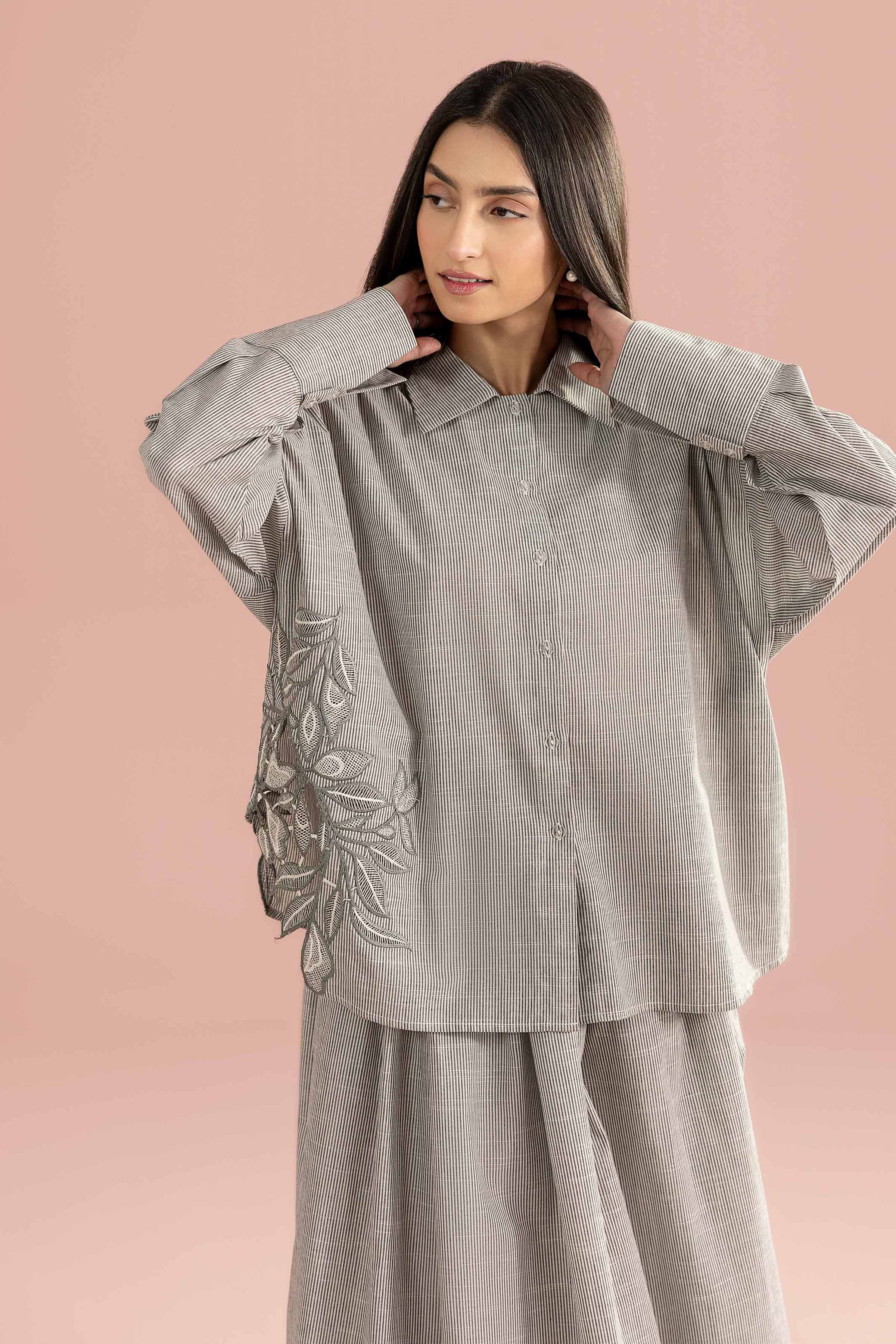 2 Piece - Embroidered Suit - AS26-29