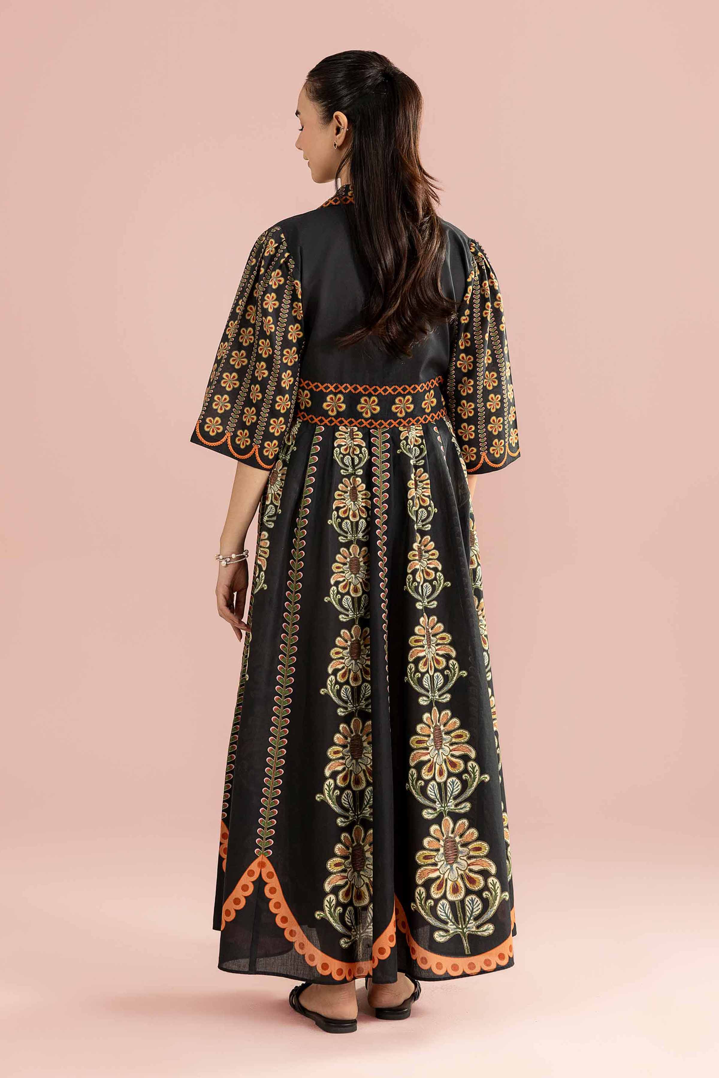 Printed Dress - AS26-34