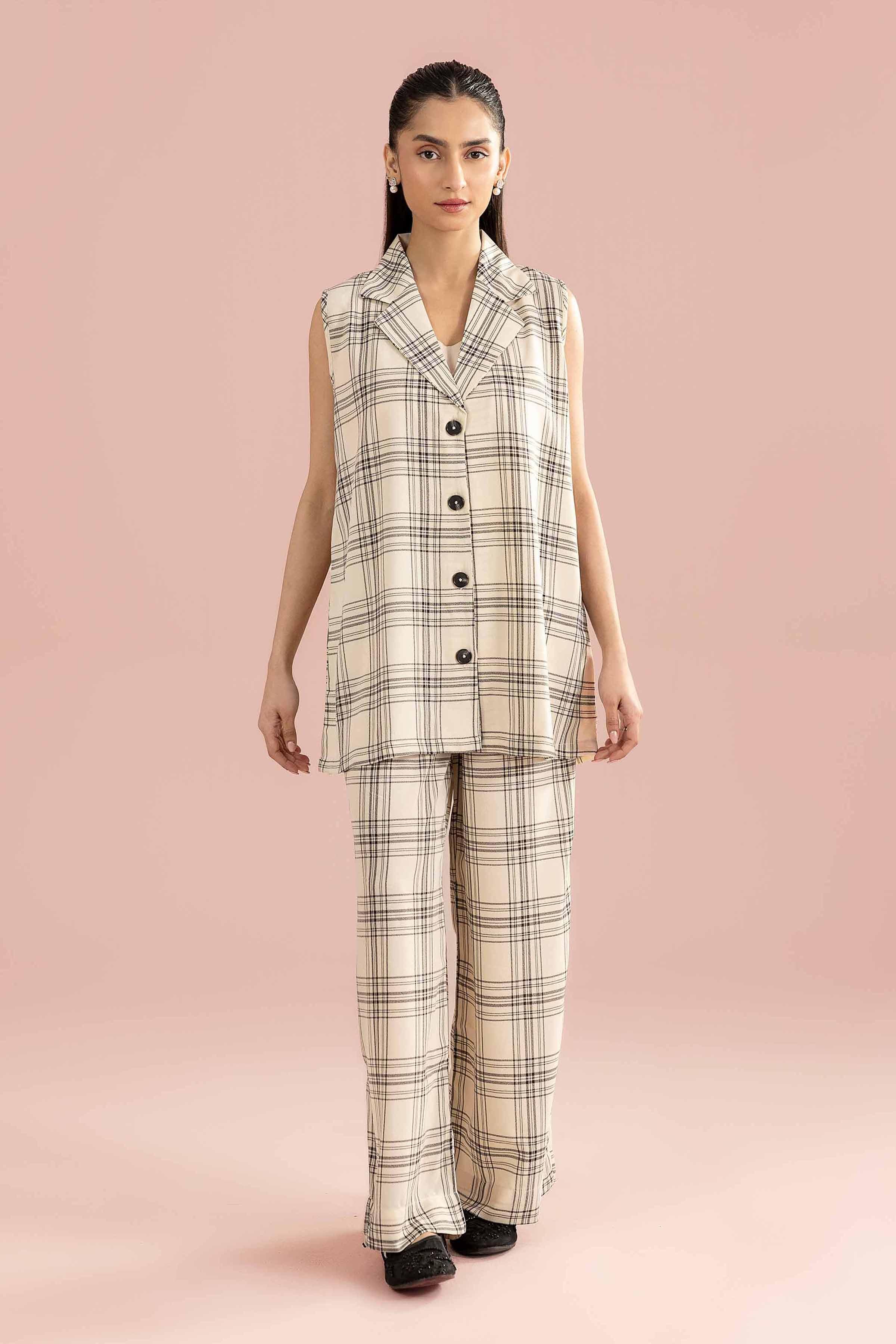 2 Piece - Printed Suit - AS26-59 White Grip 2PC Printed READY TO WEAR